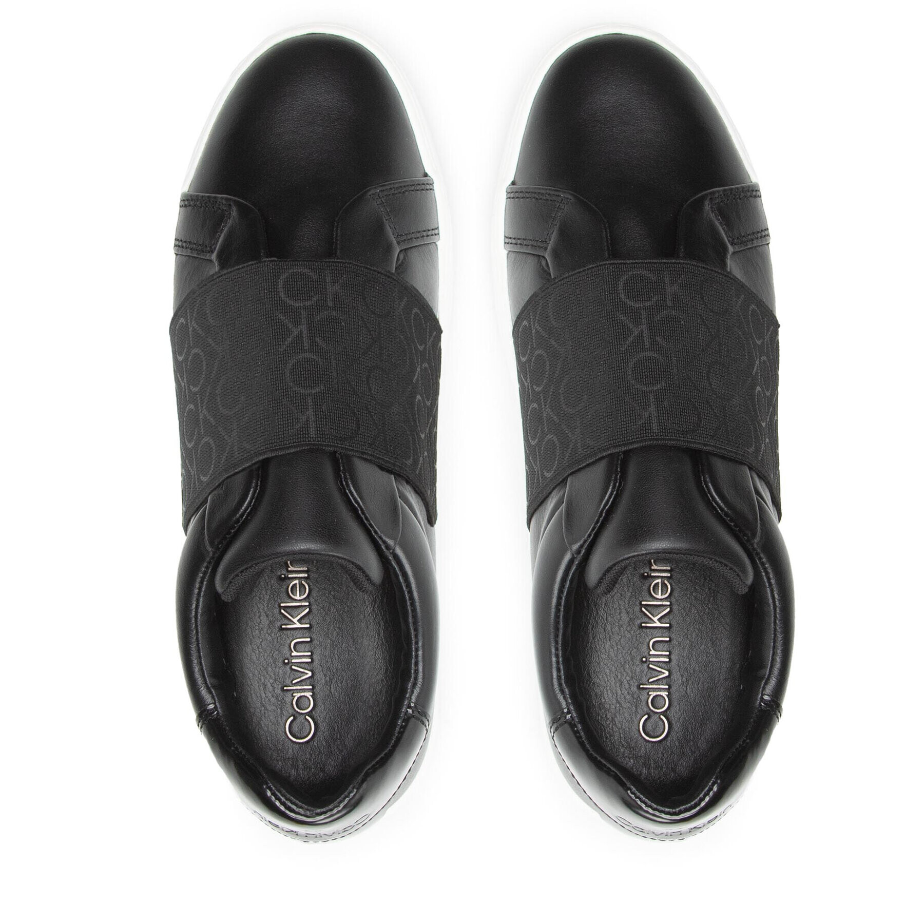 Calvin Klein Sneakersy Cupsole Slip On He HW0HW01325 Čierna - Pepit.sk