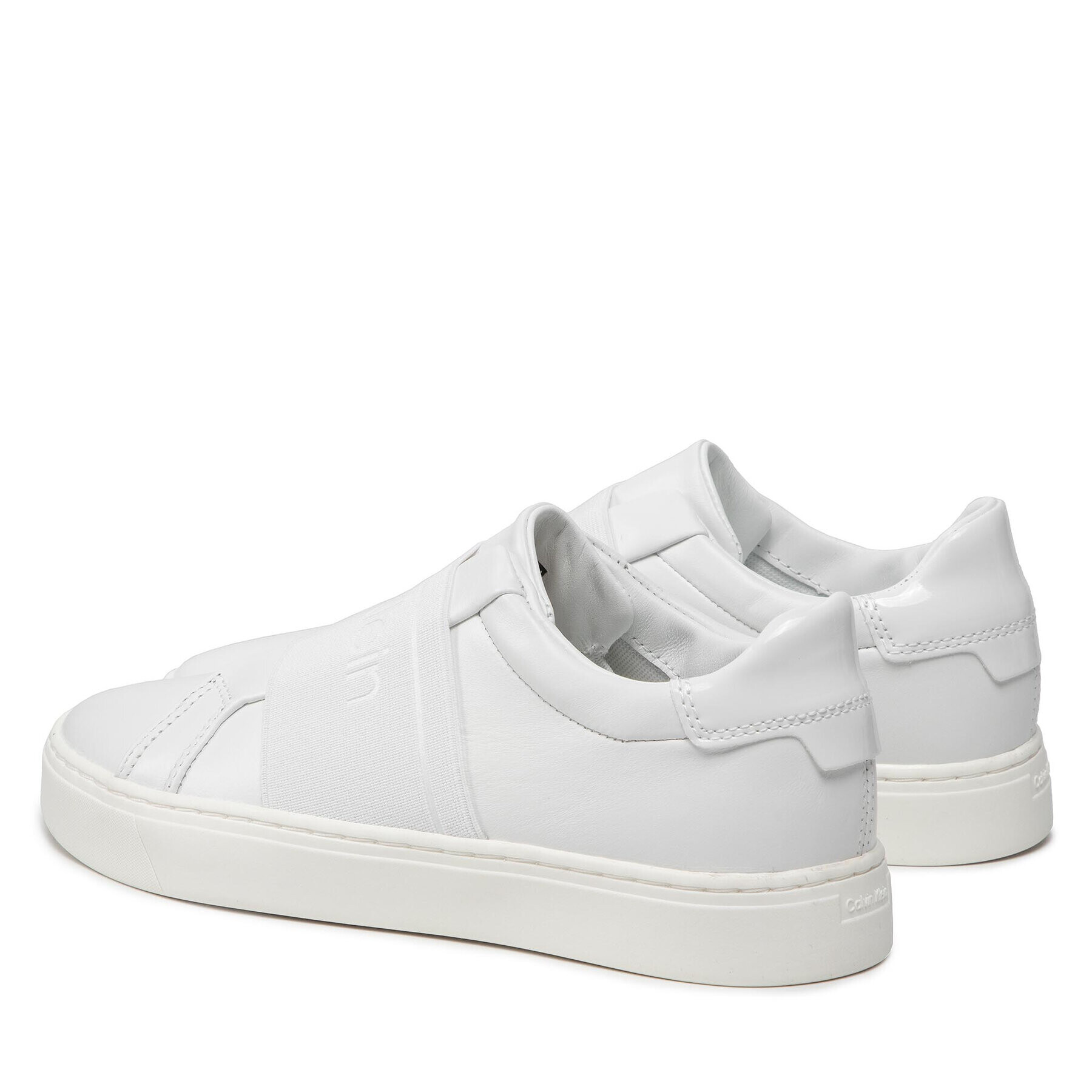 Calvin Klein Sneakersy Cupsole Slip On HW0HW00655 Biela - Pepit.sk