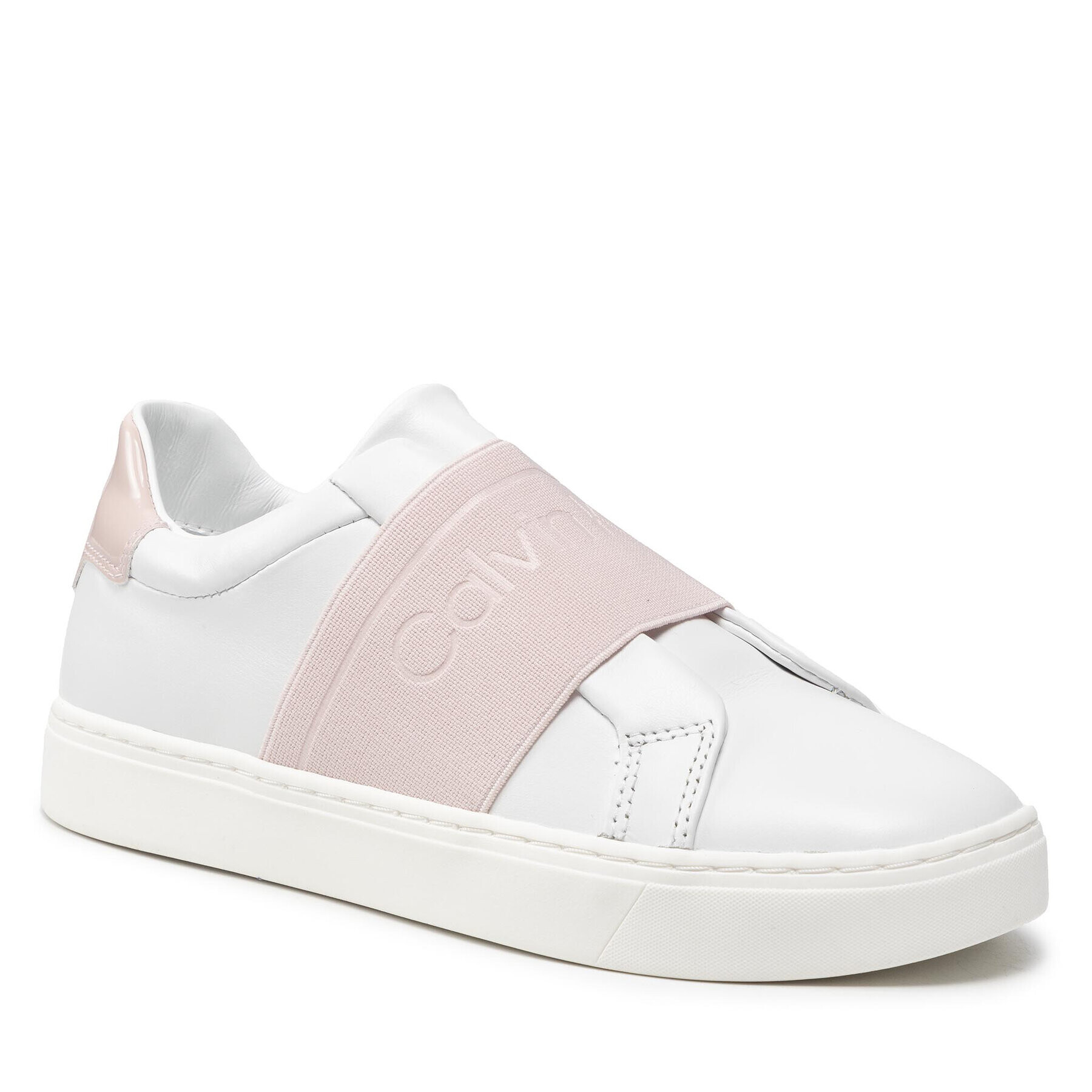 Calvin Klein Sneakersy Cupsole Slip On HW0HW00655 Biela - Pepit.sk