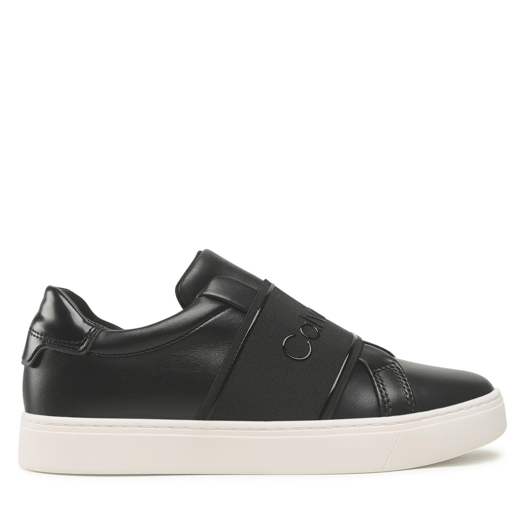 Calvin Klein Sneakersy Cupsole Slip On HW0HW01352 Čierna - Pepit.sk