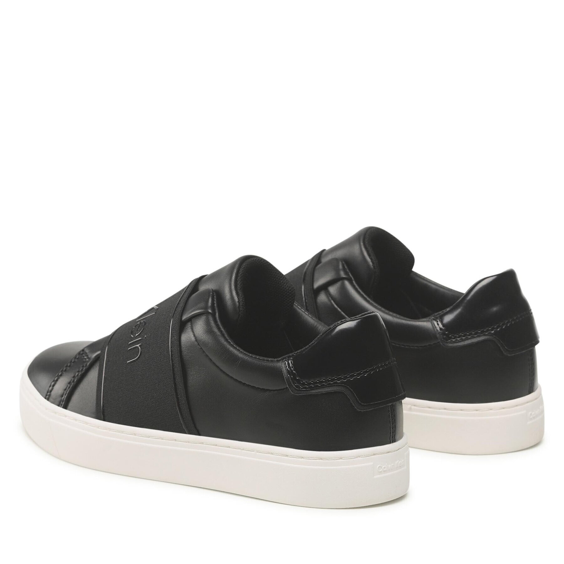 Calvin Klein Sneakersy Cupsole Slip On HW0HW01352 Čierna - Pepit.sk