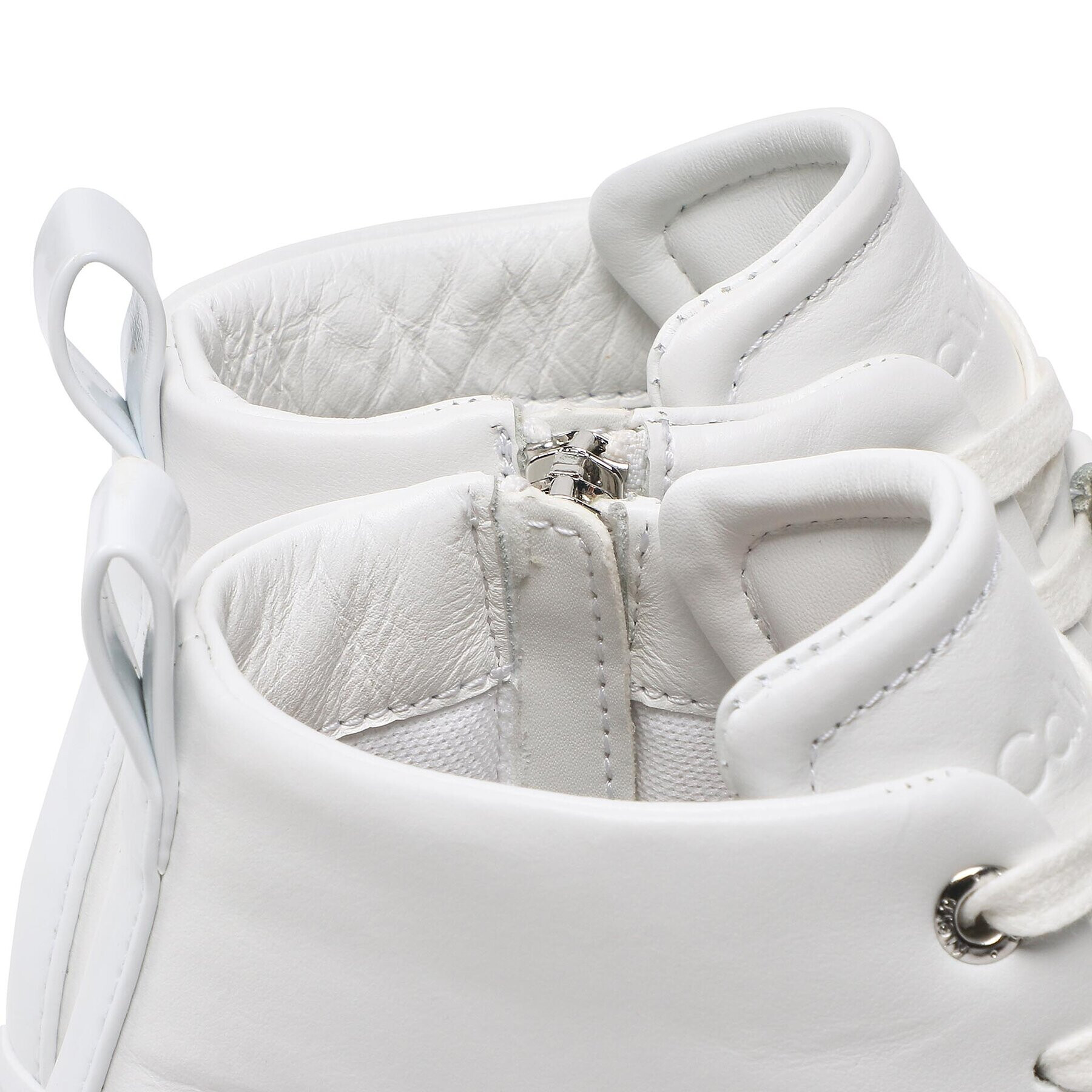 Calvin Klein Sneakersy Cupsole Wave High Top HW0HW01197 Biela - Pepit.sk