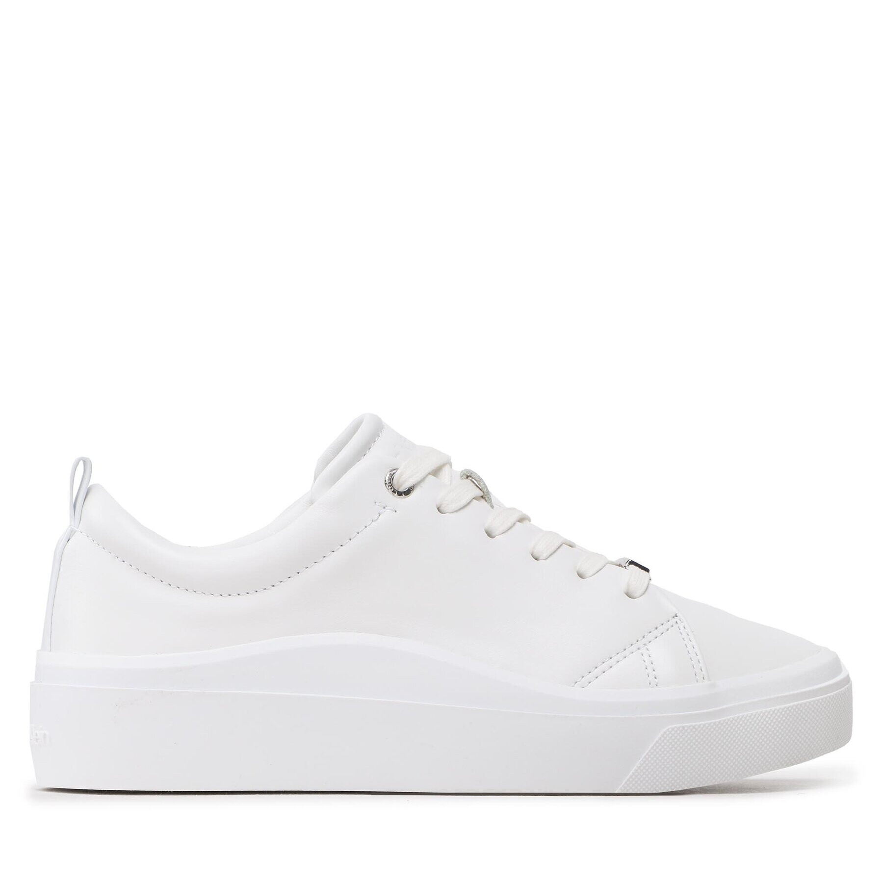 Calvin Klein Sneakersy Cupsole Wave Lace Up HW0HW01196 Biela - Pepit.sk