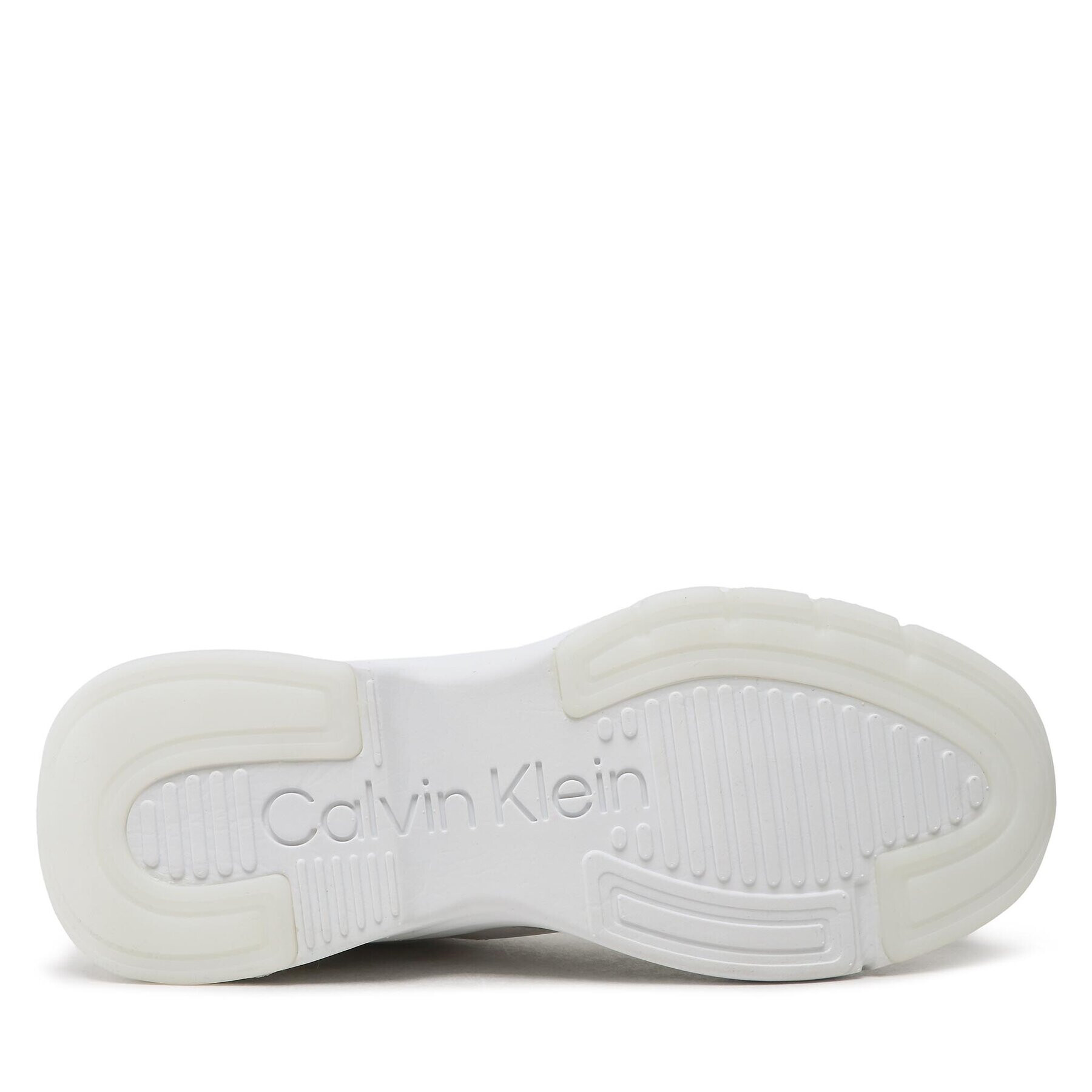 Calvin Klein Sneakersy Elevated Runner Lace Up HW0HW01442 Biela - Pepit.sk