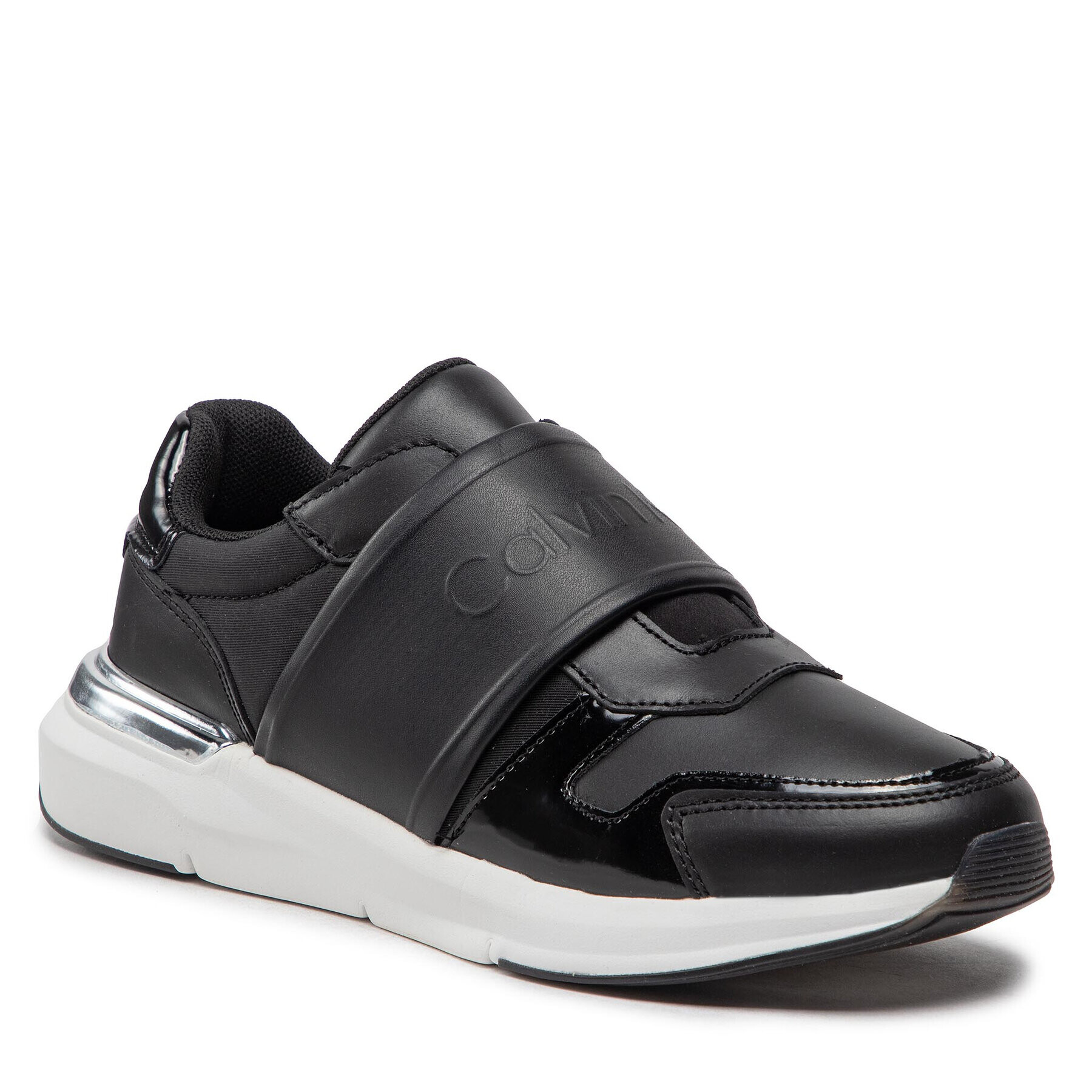 Calvin Klein Sneakersy Flex Run Slip On-Hf HW0HW01062 Čierna - Pepit.sk