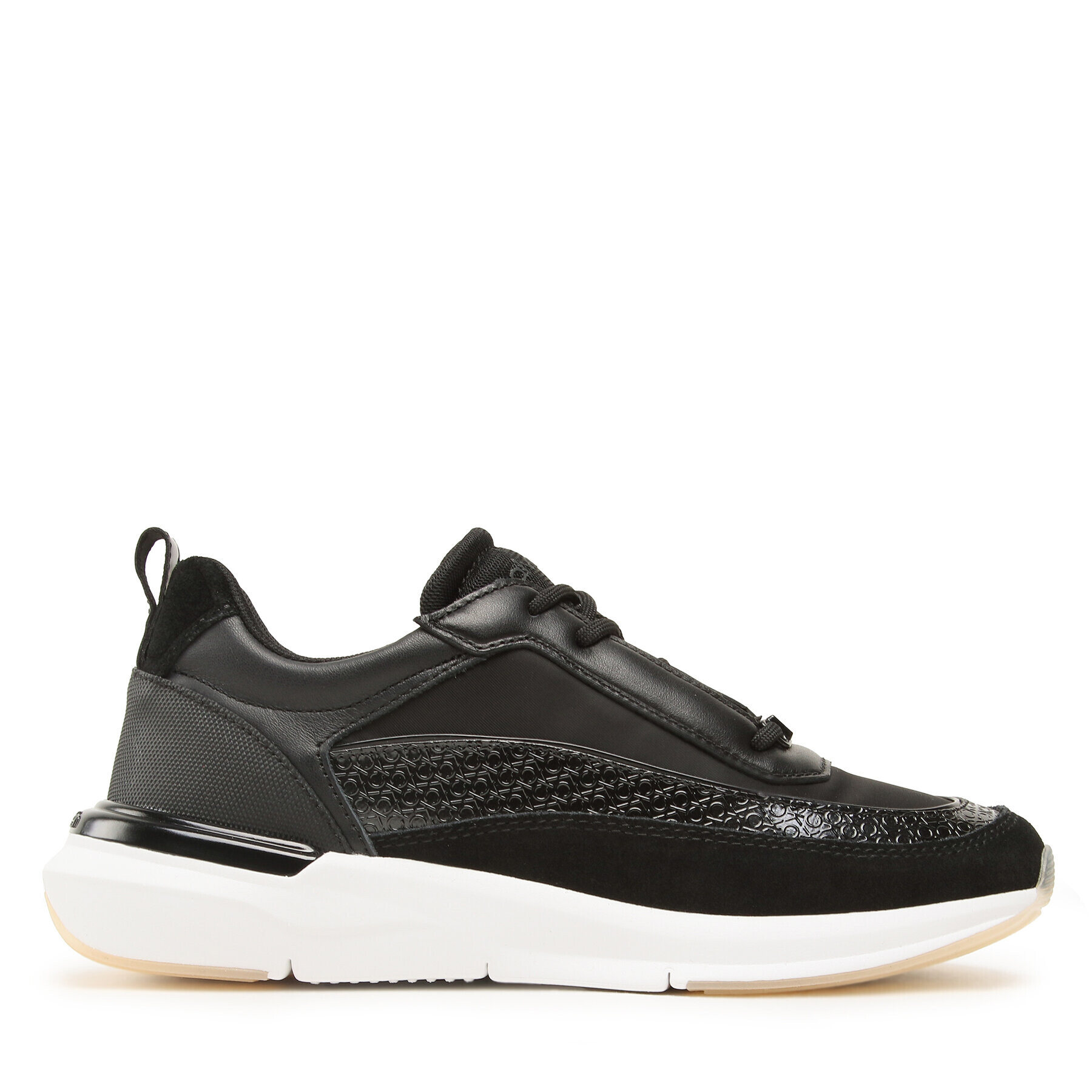 Calvin Klein Sneakersy Flexi Runner Lace Up-Nano Mn Bx HW0HW01581 Čierna - Pepit.sk