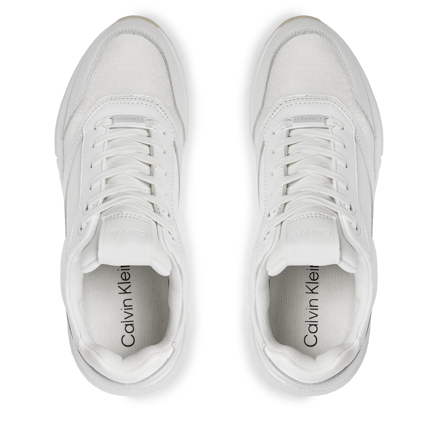 Calvin Klein Sneakersy Flexi Runner - Pearlized HW0HW02041 Sivá - Pepit.sk