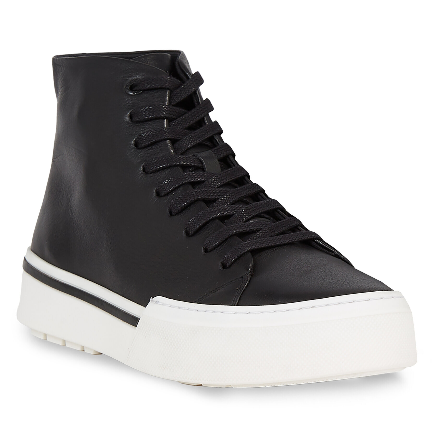 Calvin Klein Sneakersy High Top Lace Up HM0HM01165 Čierna - Pepit.sk