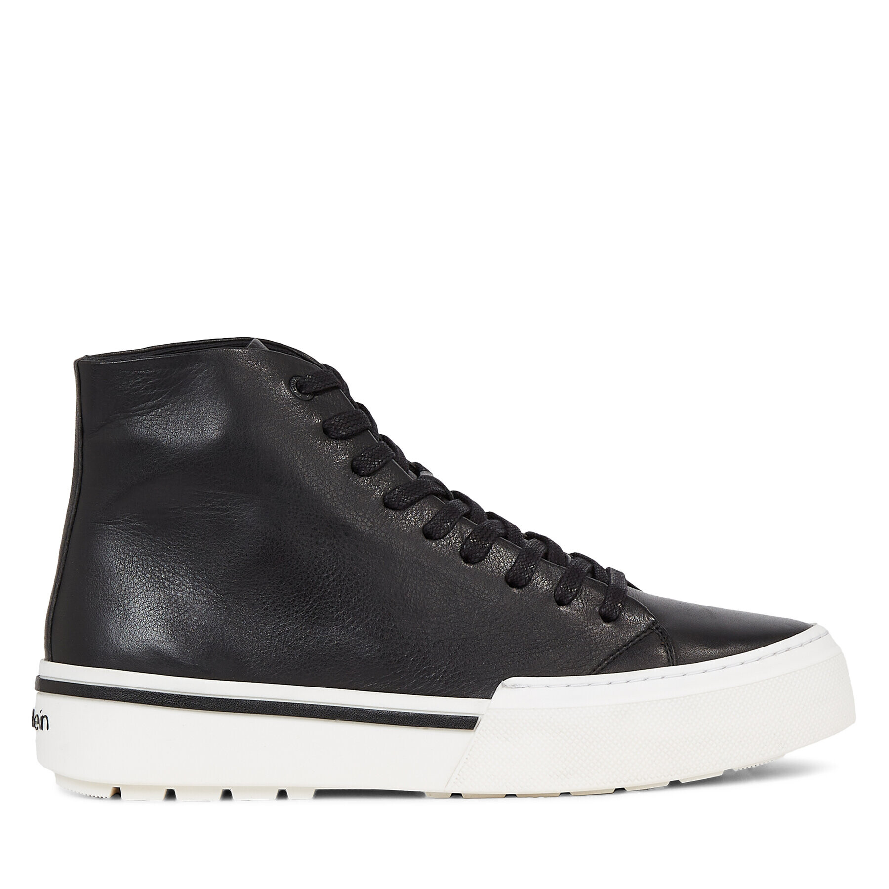 Calvin Klein Sneakersy High Top Lace Up HM0HM01165 Čierna - Pepit.sk