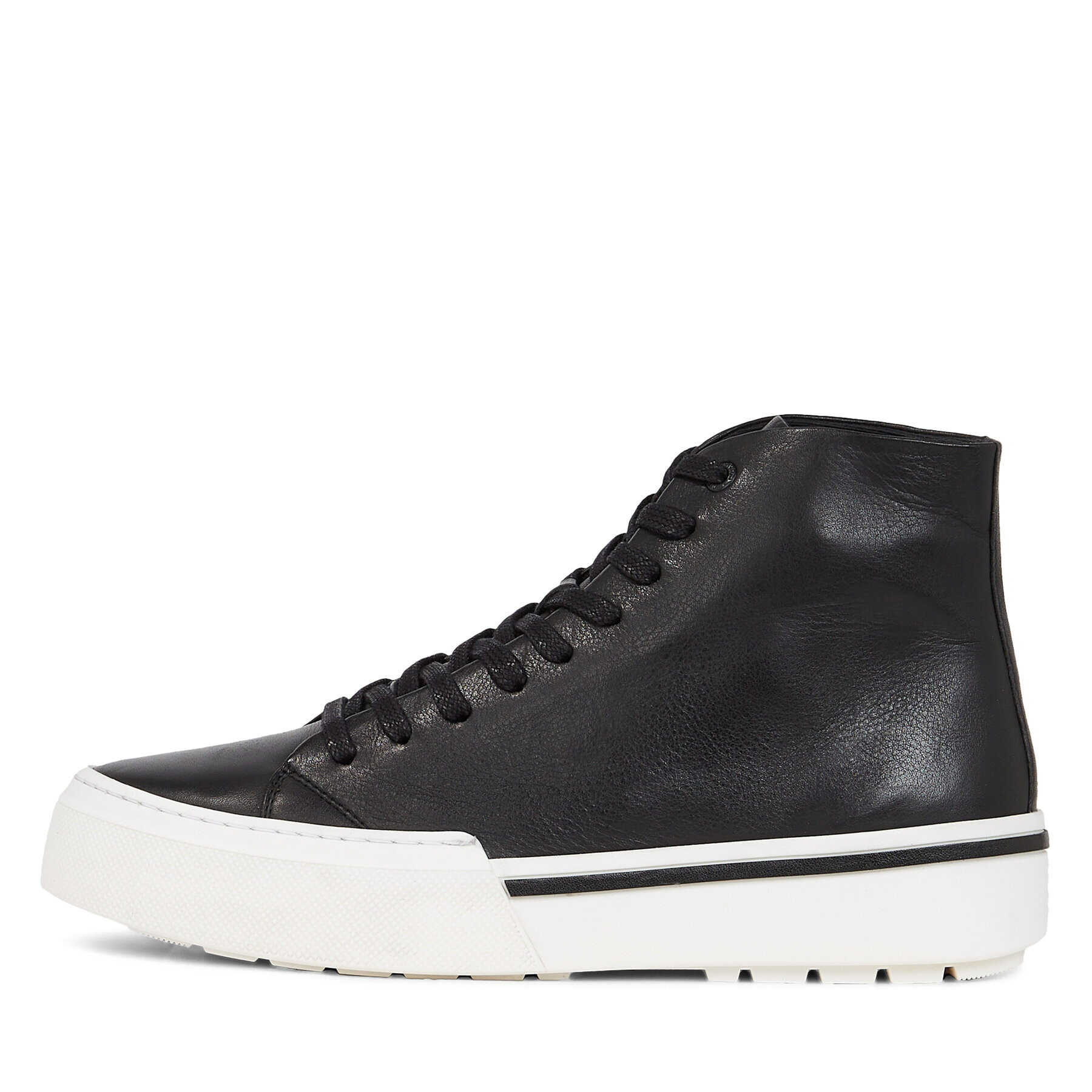 Calvin Klein Sneakersy High Top Lace Up HM0HM01165 Čierna - Pepit.sk