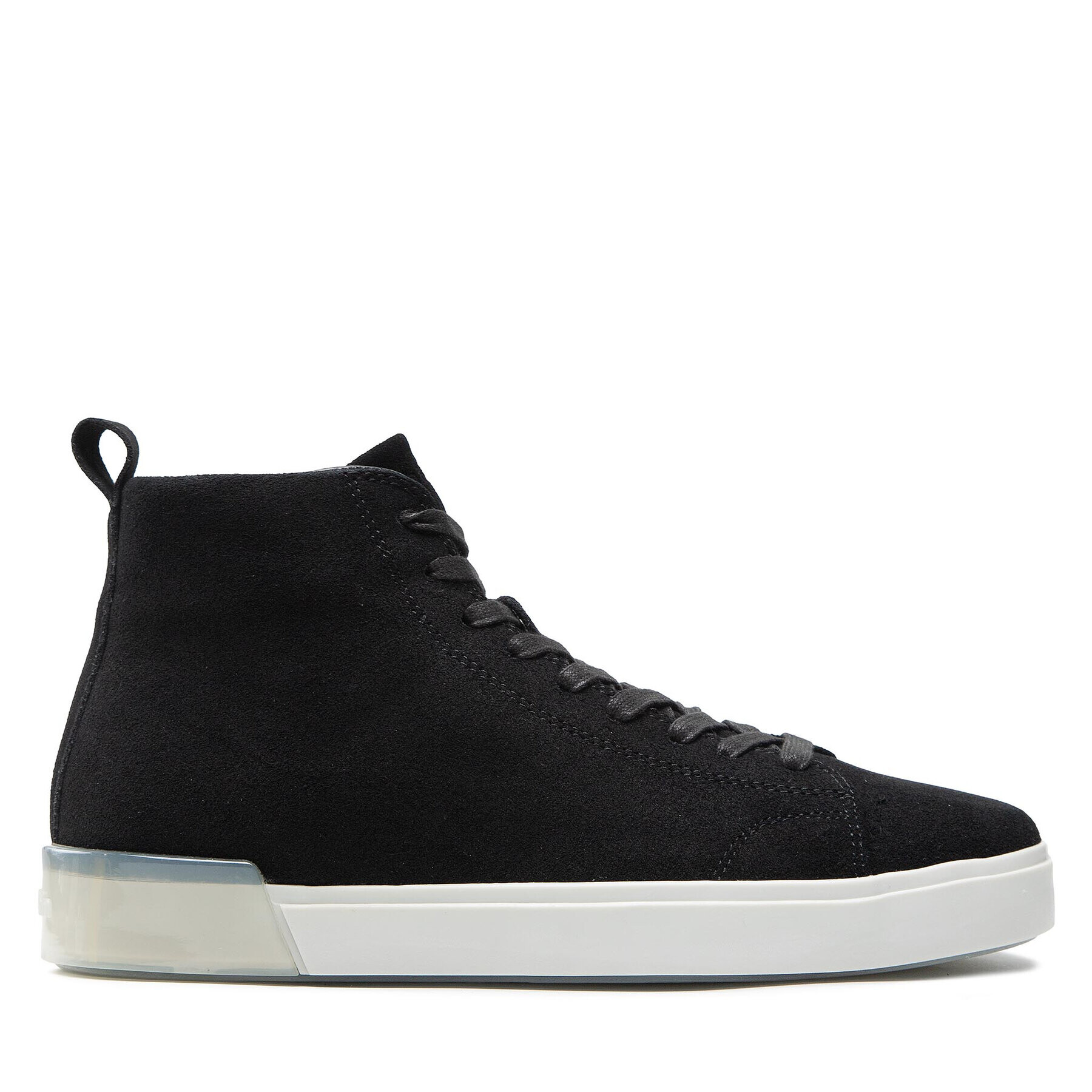 Calvin Klein Sneakersy High Top Lace Up Sue HM0HM00756 Čierna - Pepit.sk