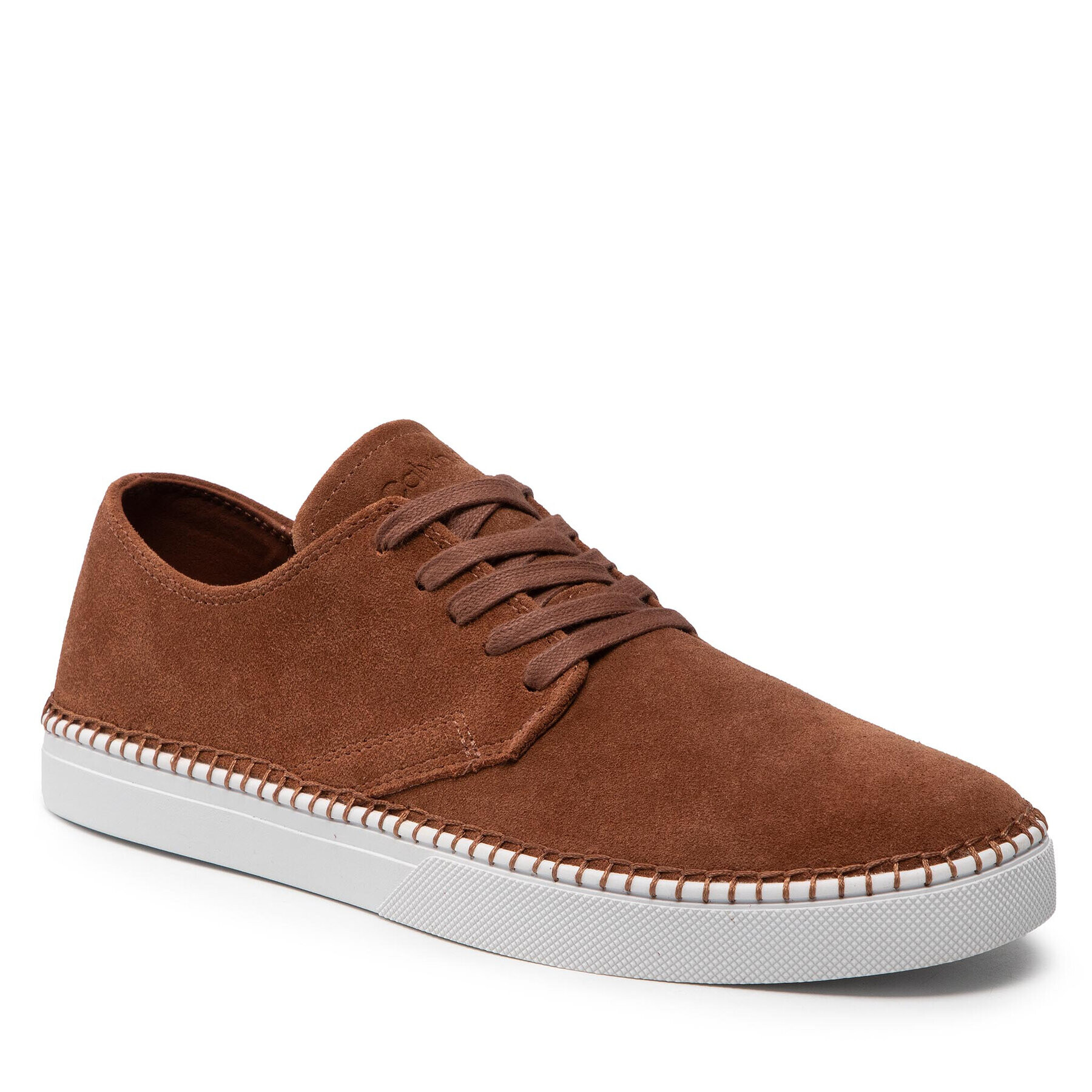 Calvin Klein Sneakersy Hybrid Derby HM0HM00424 Hnedá - Pepit.sk