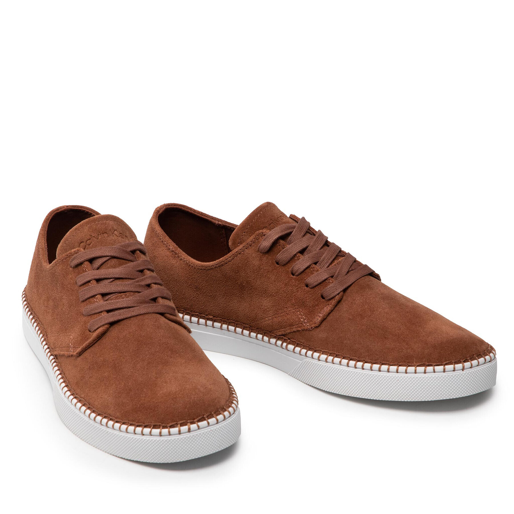 Calvin Klein Sneakersy Hybrid Derby HM0HM00424 Hnedá - Pepit.sk