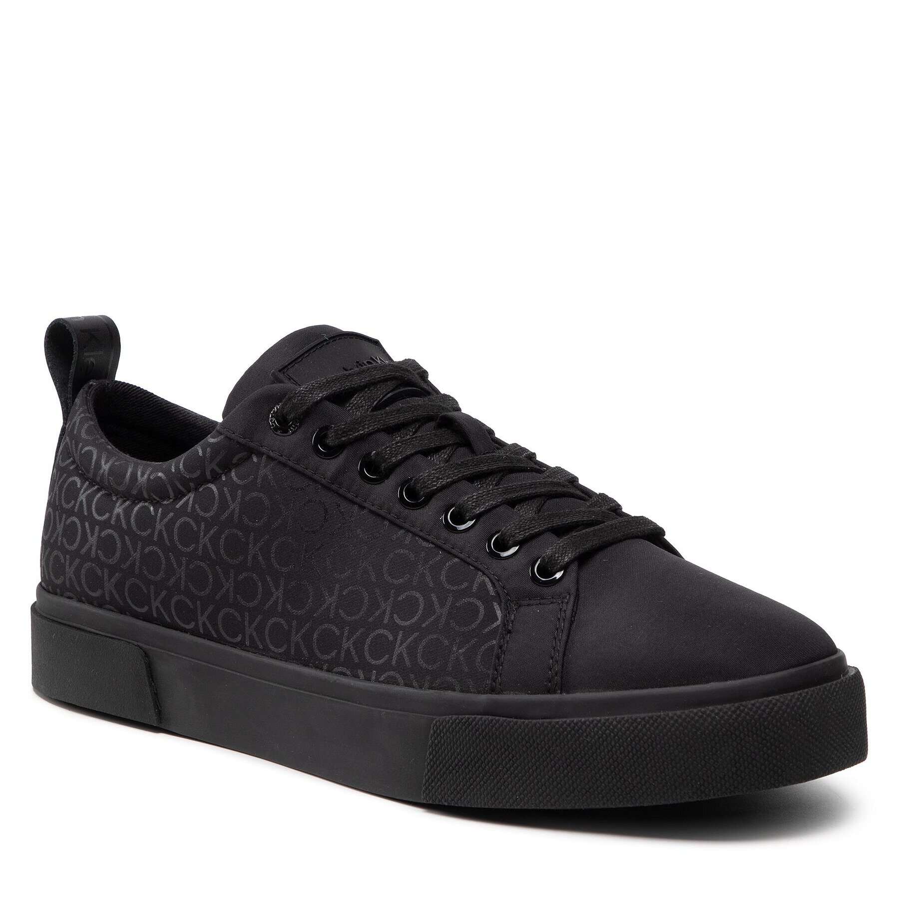 Calvin Klein Sneakersy Low Top Lace Up HM0HM00645 Čierna - Pepit.sk