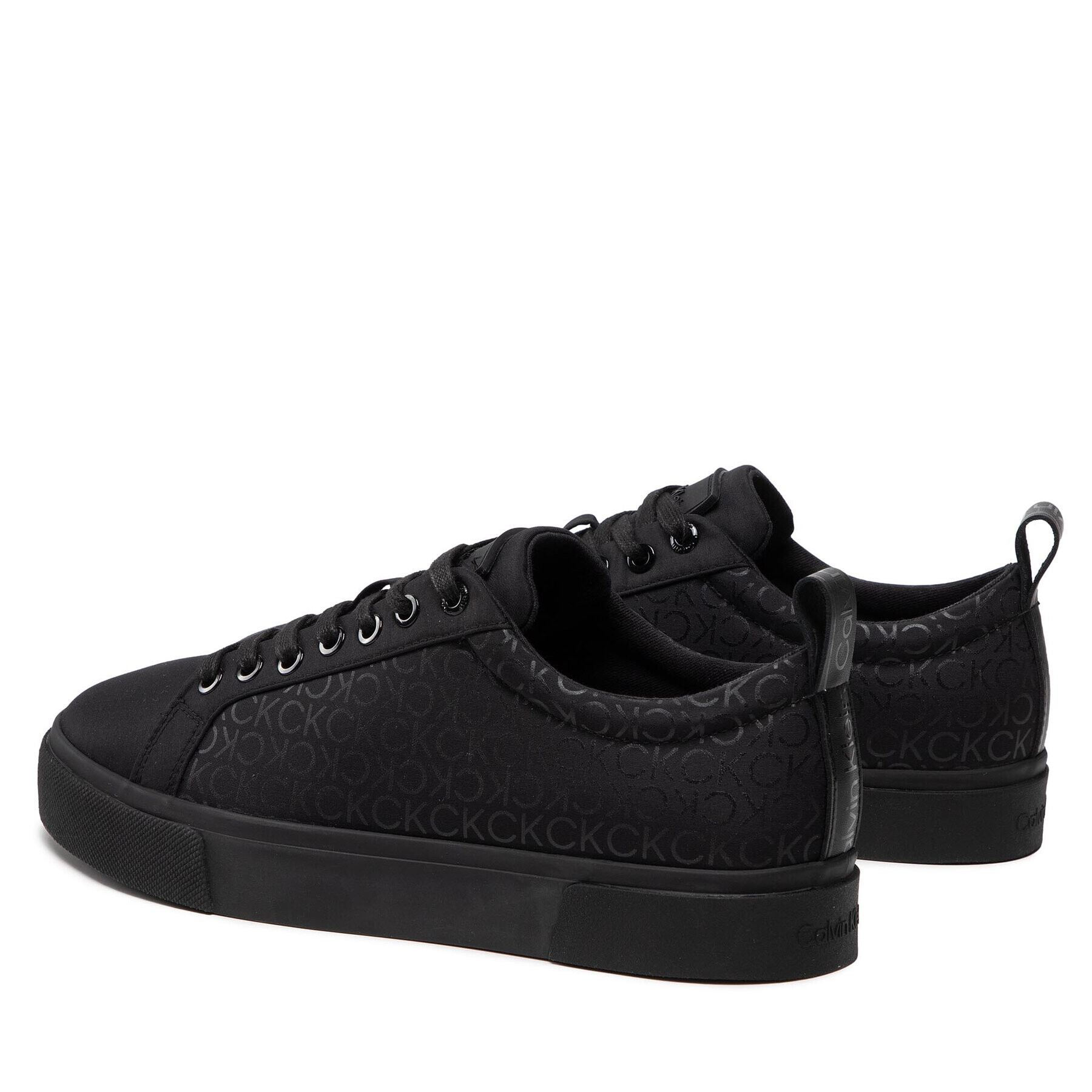 Calvin Klein Sneakersy Low Top Lace Up HM0HM00645 Čierna - Pepit.sk