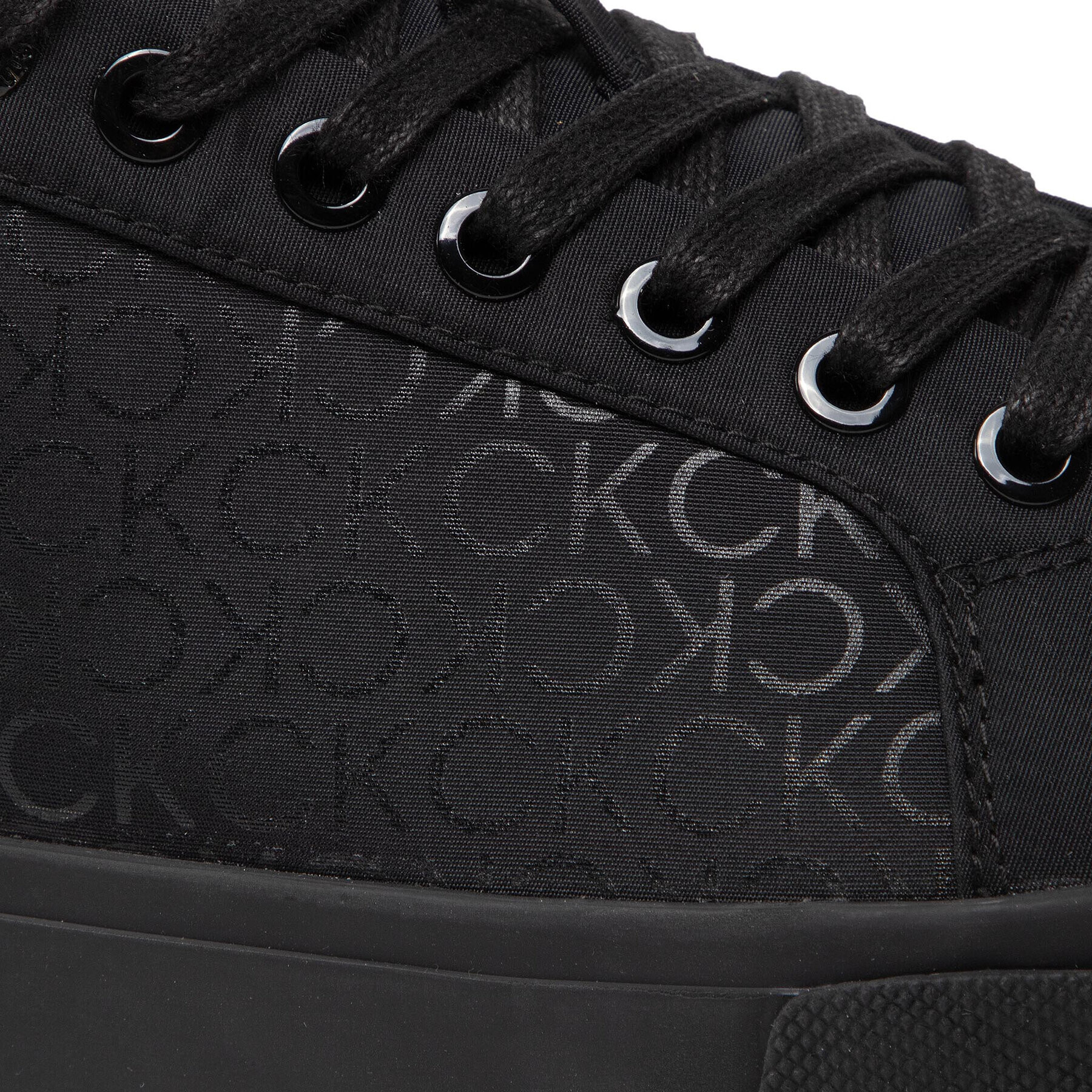 Calvin Klein Sneakersy Low Top Lace Up HM0HM00645 Čierna - Pepit.sk