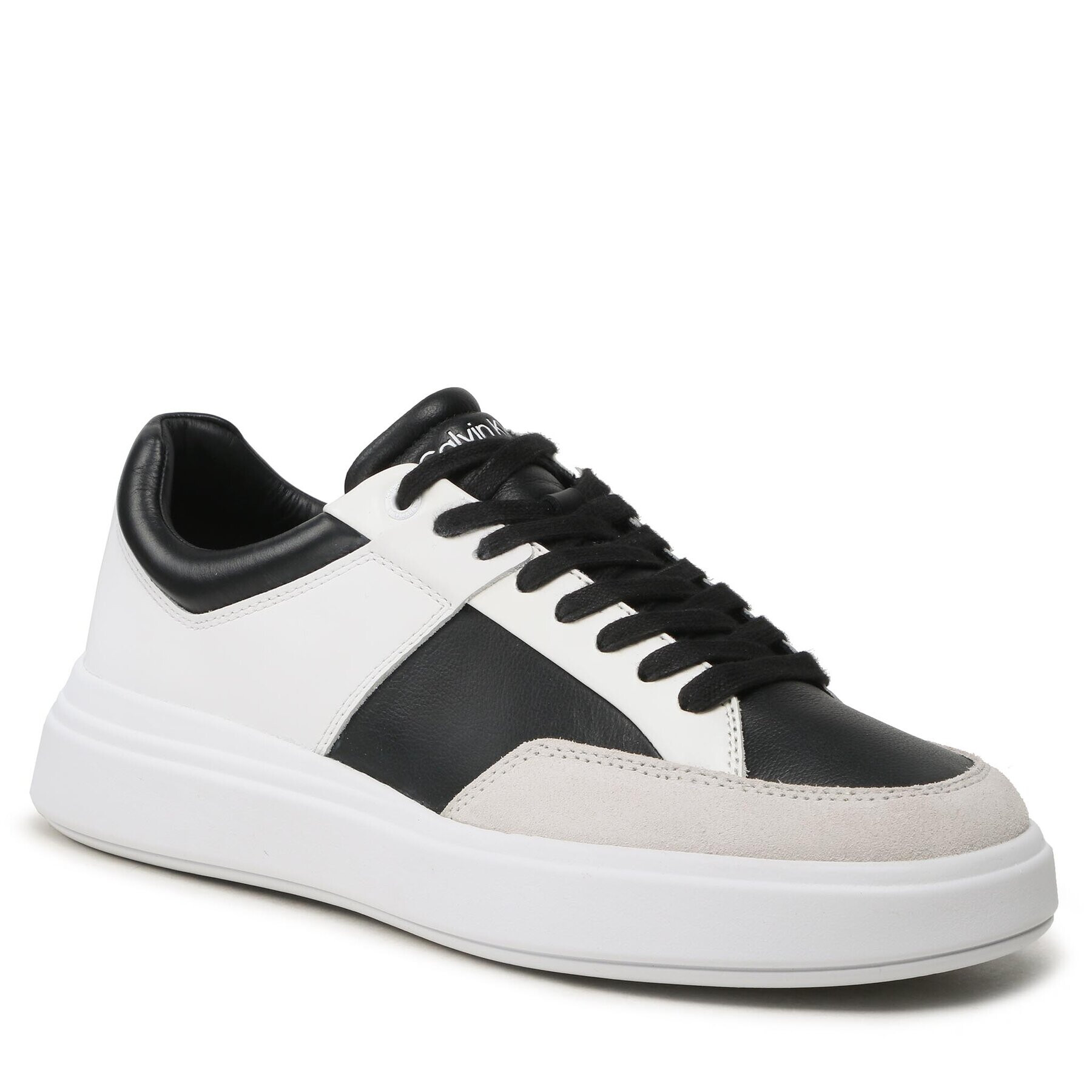 Calvin Klein Sneakersy Low Top Lace Up HM0HM01047 Čierna - Pepit.sk