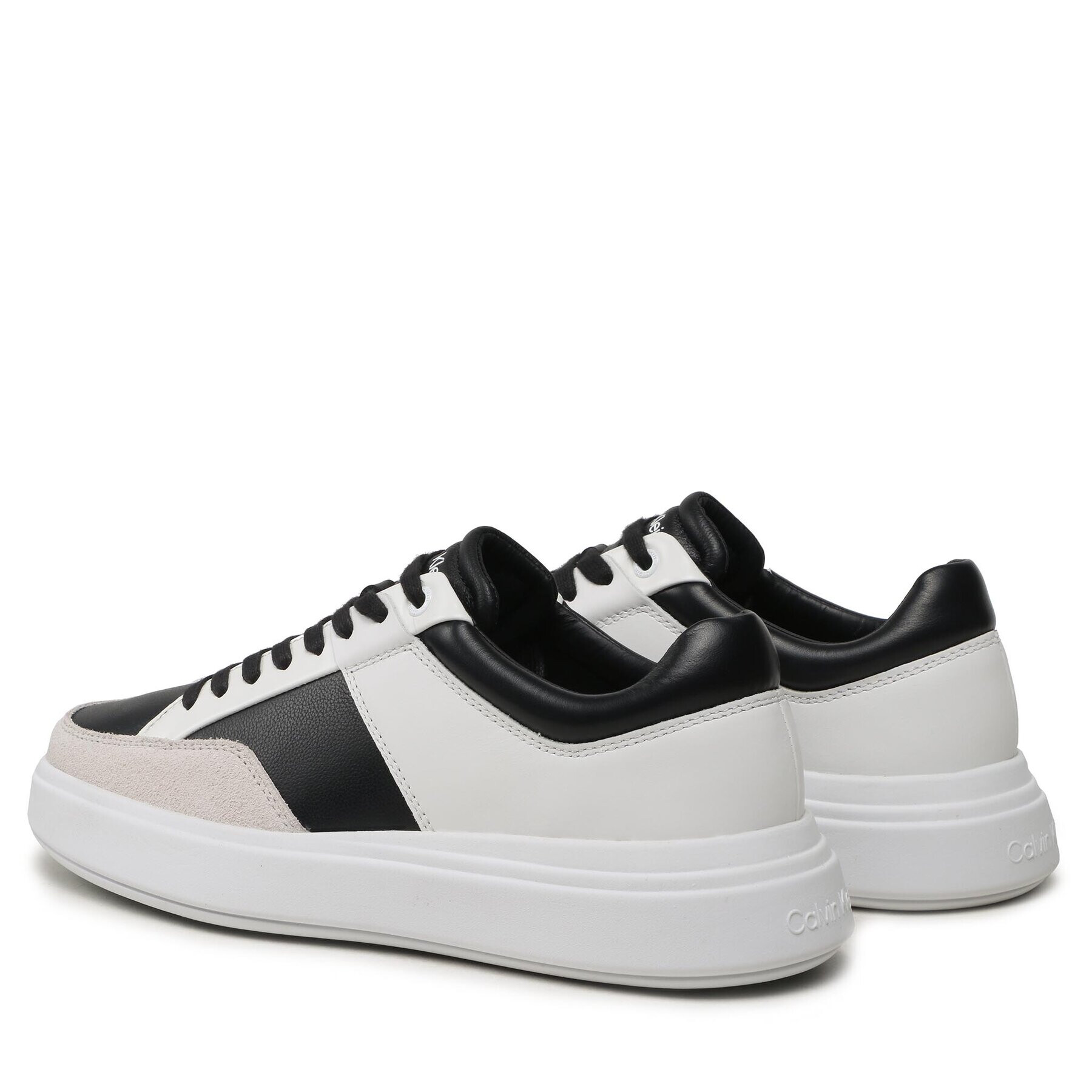 Calvin Klein Sneakersy Low Top Lace Up HM0HM01047 Čierna - Pepit.sk