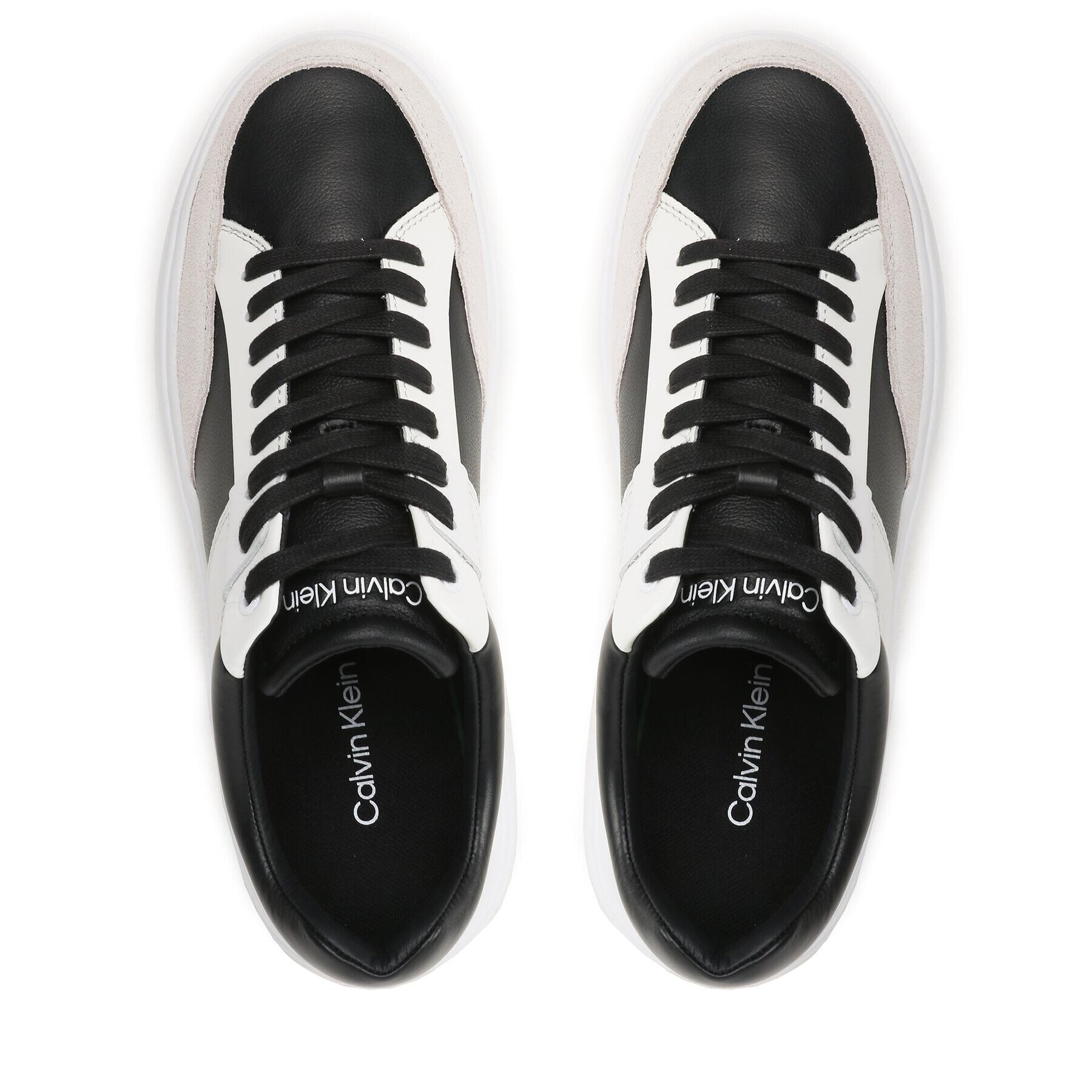 Calvin Klein Sneakersy Low Top Lace Up HM0HM01047 Čierna - Pepit.sk