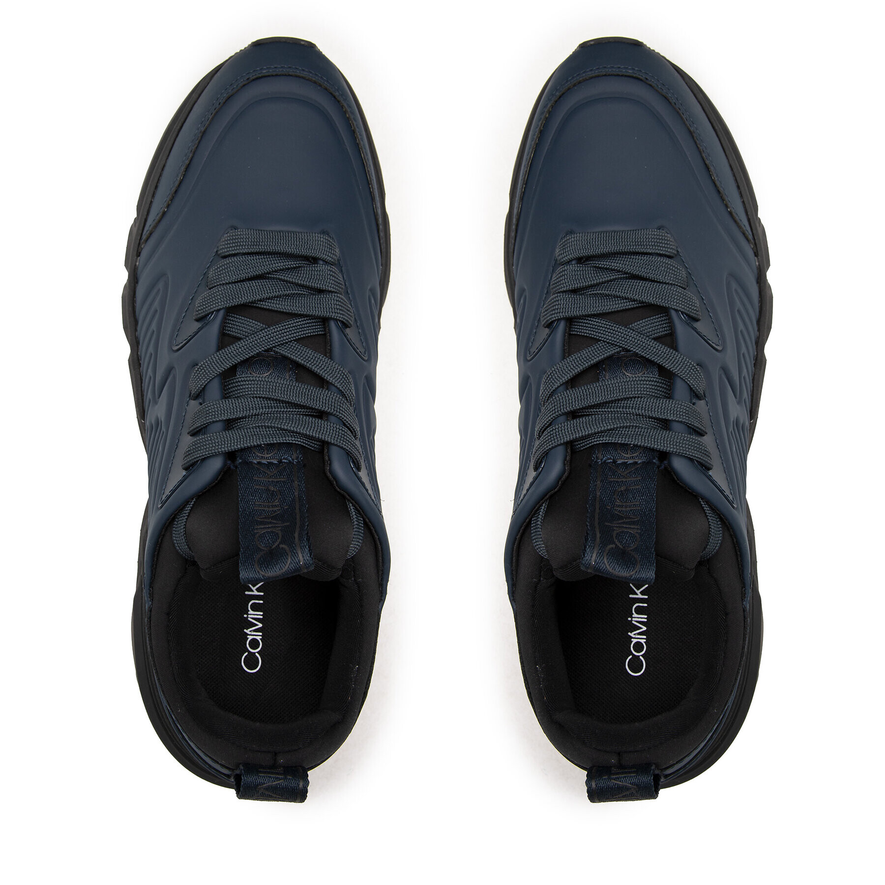 Calvin Klein Sneakersy Low Top Lace Up Lth HM0HM00317 Tmavomodrá - Pepit.sk