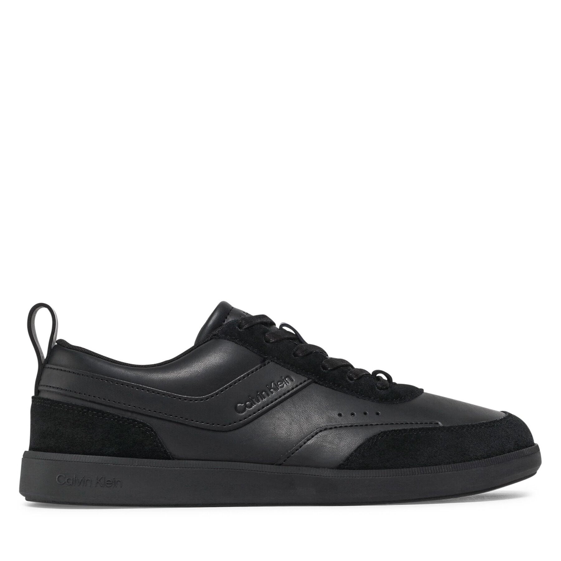 Calvin Klein Sneakersy Low Top Lace Up Lth Mix HM0HM00851 Čierna - Pepit.sk