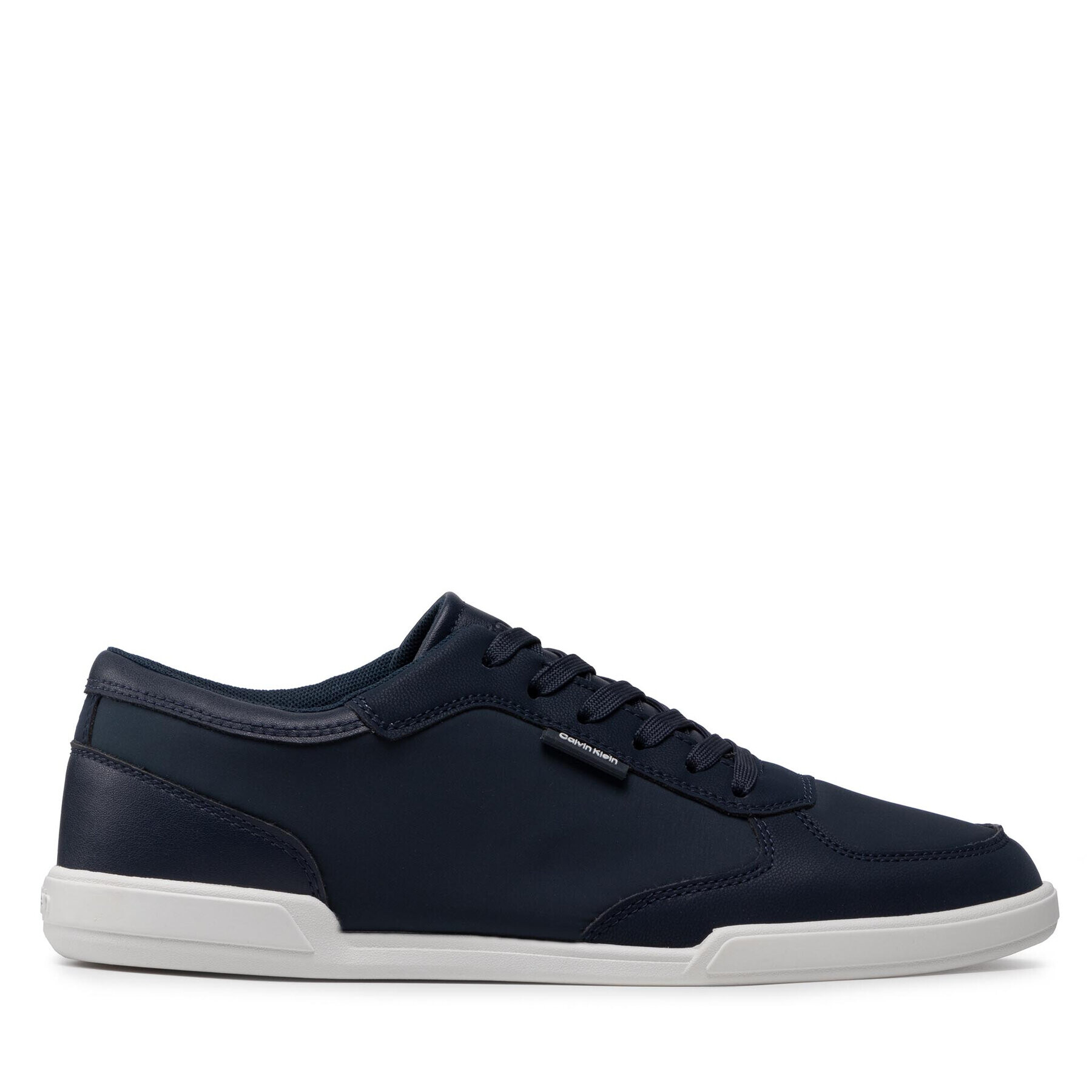 Calvin Klein Sneakersy Low Top Lace Up Mix HM0HM00492 Tmavomodrá - Pepit.sk