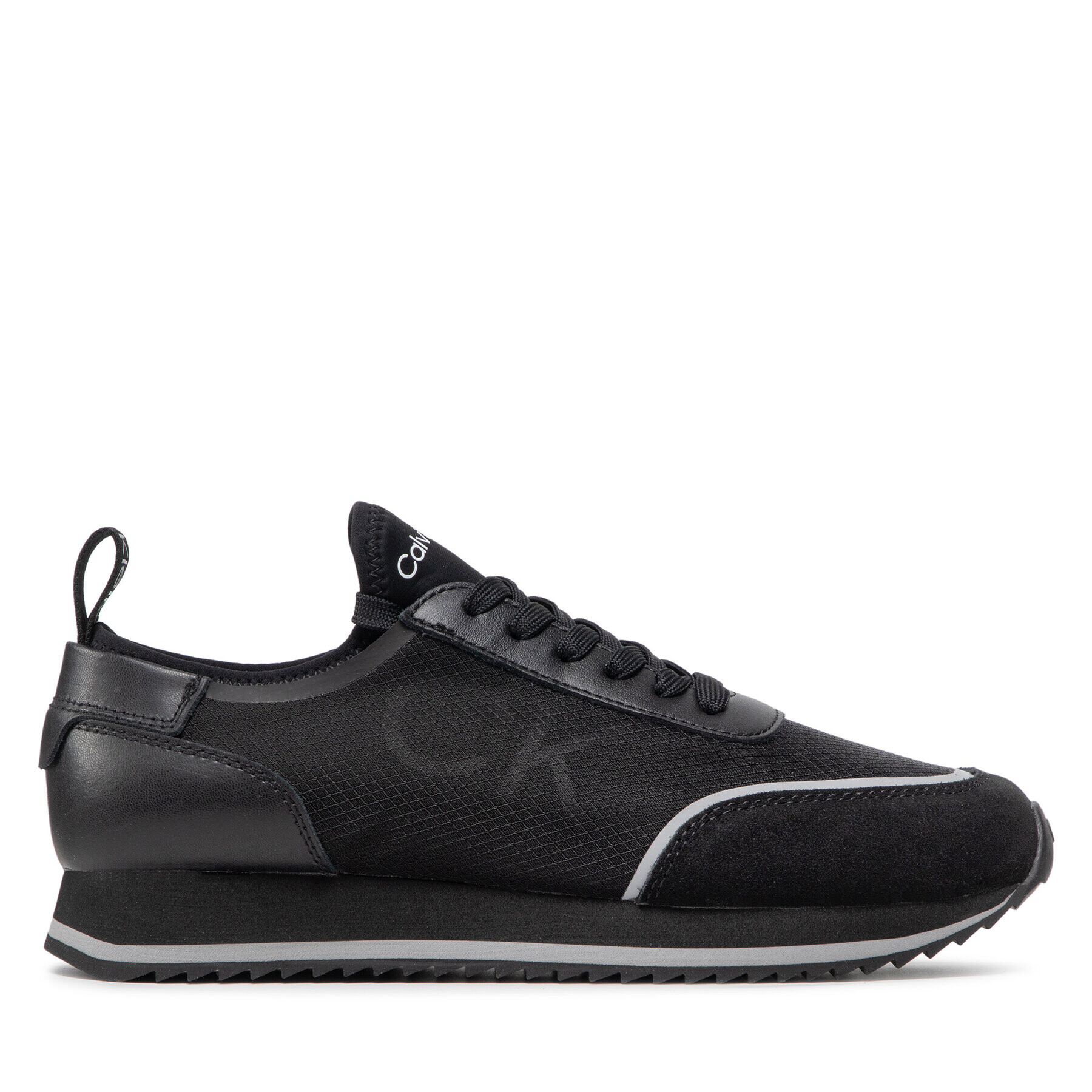 Calvin Klein Sneakersy Low Top Lace Up Neo Mix HM0HM00473 Čierna - Pepit.sk