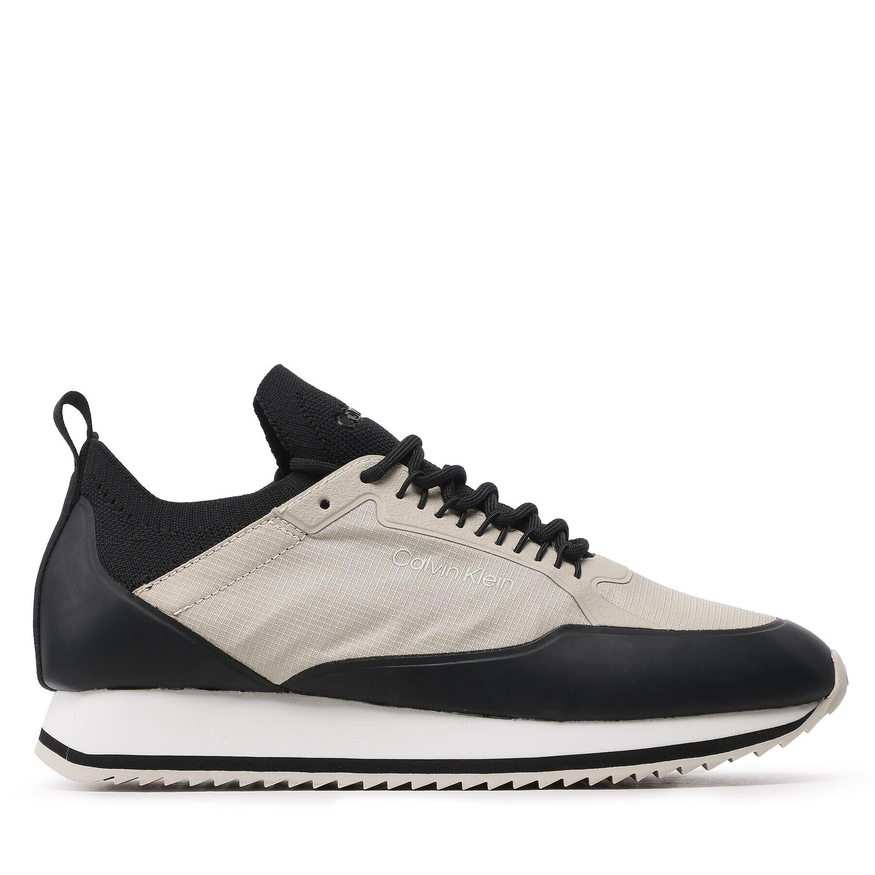 Calvin Klein Sneakersy Low Top Lace Up Nylon HM0HM00921 Béžová - Pepit.sk