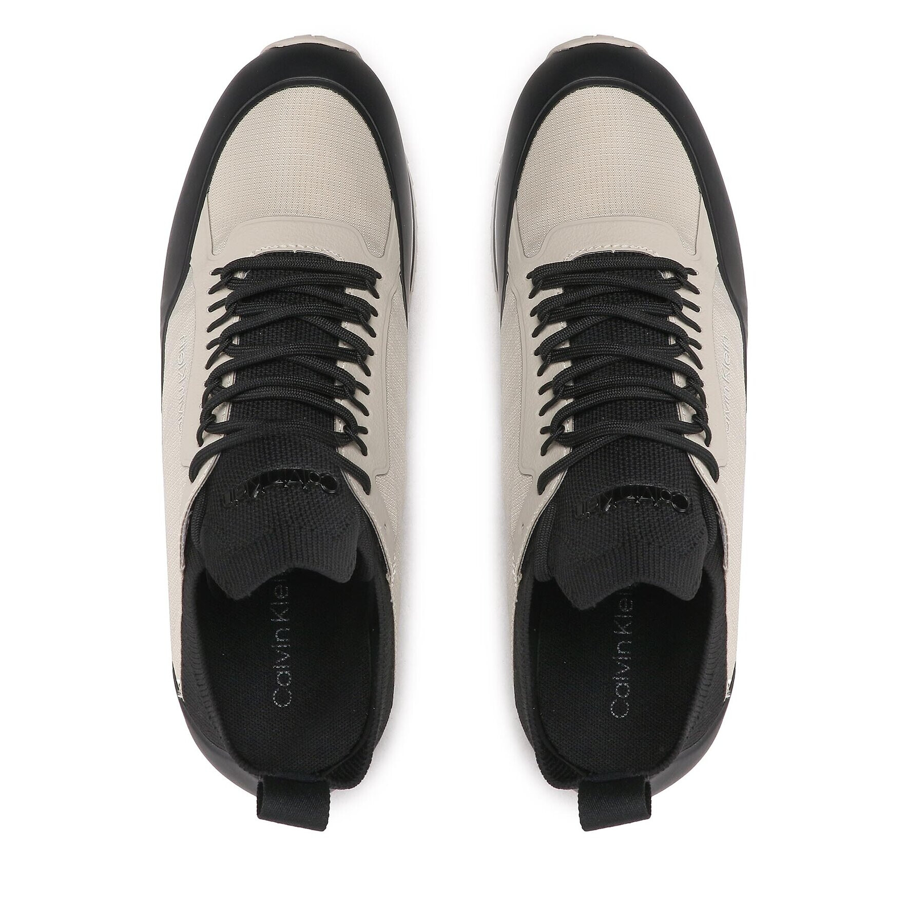 Calvin Klein Sneakersy Low Top Lace Up Nylon HM0HM00921 Béžová - Pepit.sk