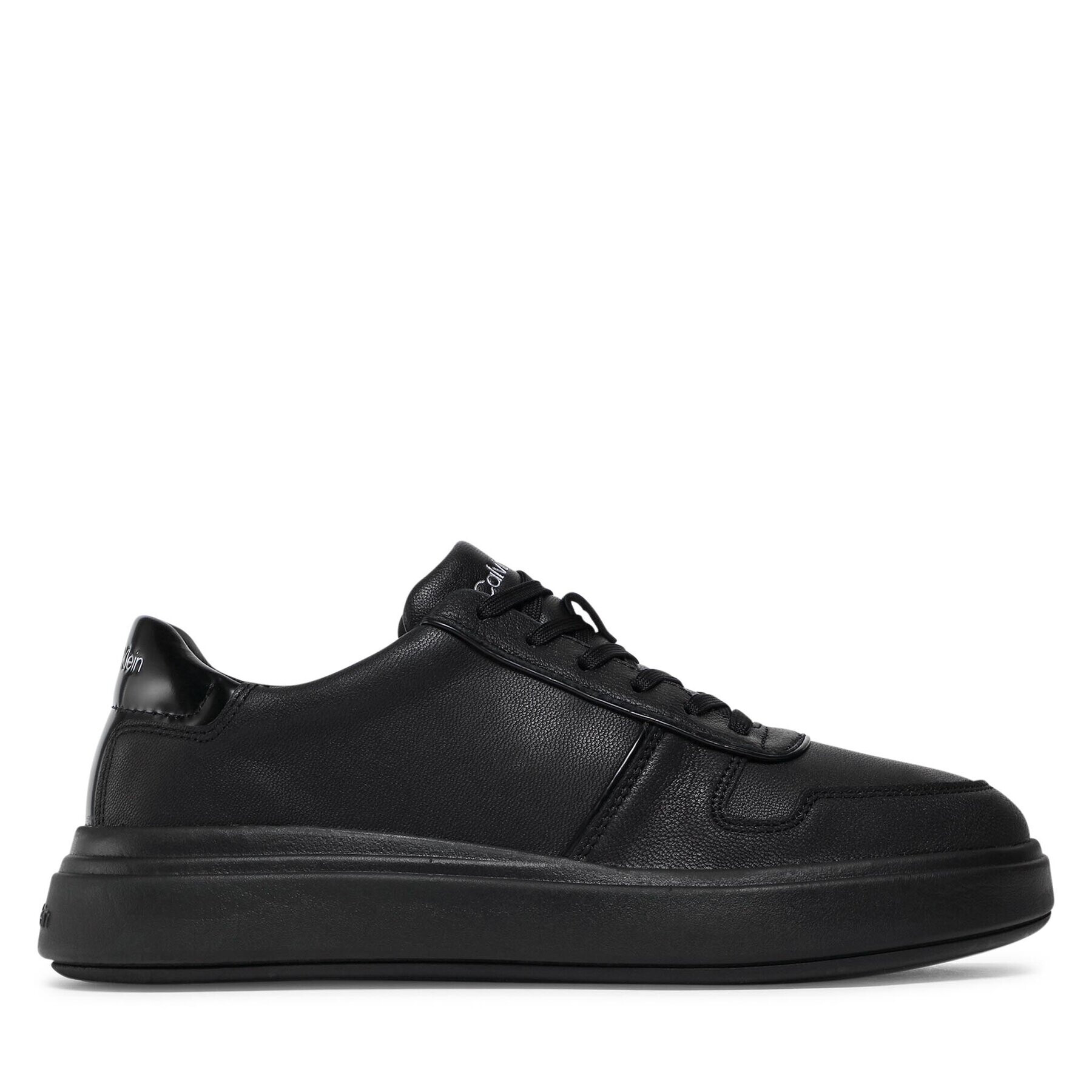 Calvin Klein Sneakersy Low Top Lace Up Piping HM0HM00992 Čierna - Pepit.sk