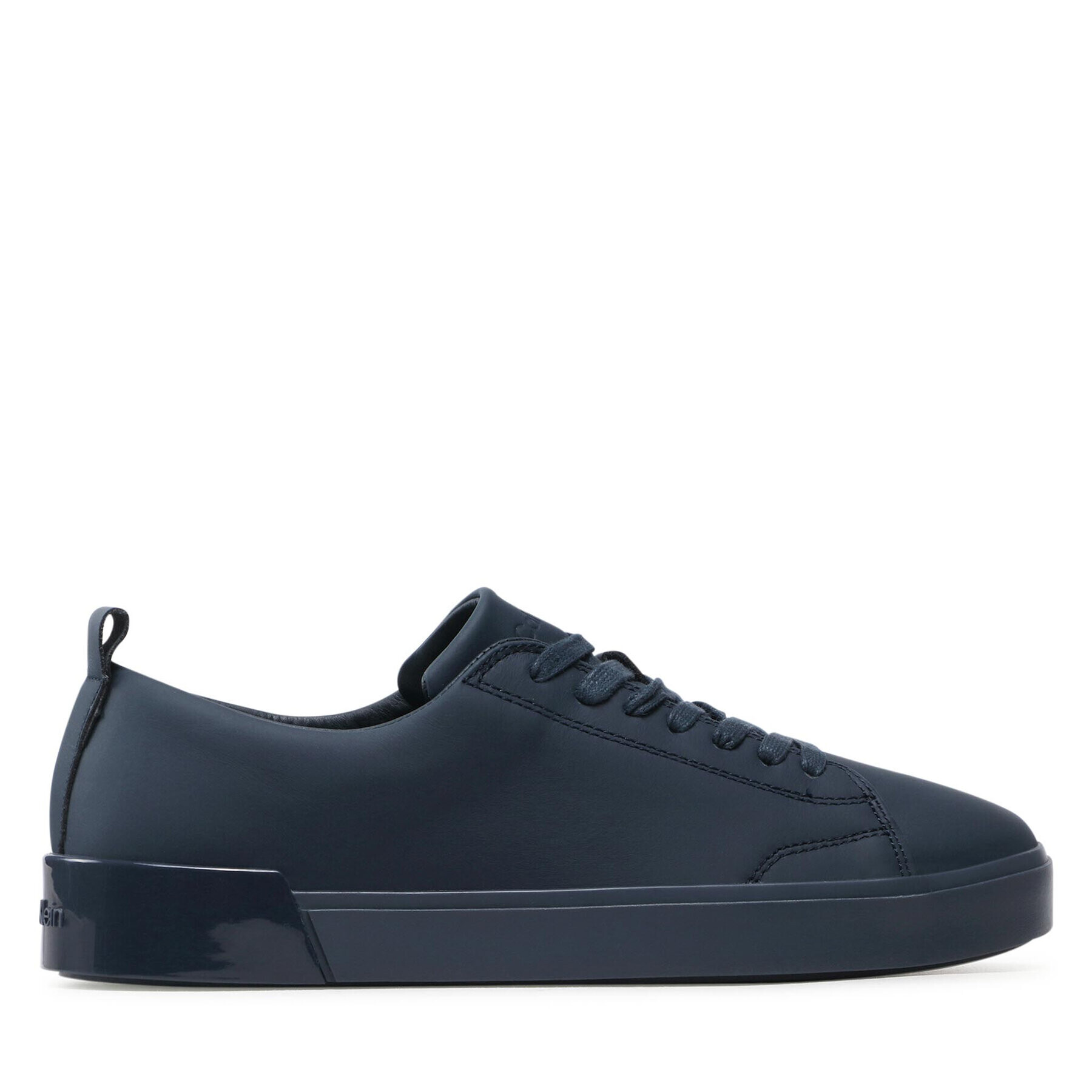 Calvin Klein Sneakersy Low Top Lace Up Sm Lth HM0HM00677 Tmavomodrá - Pepit.sk