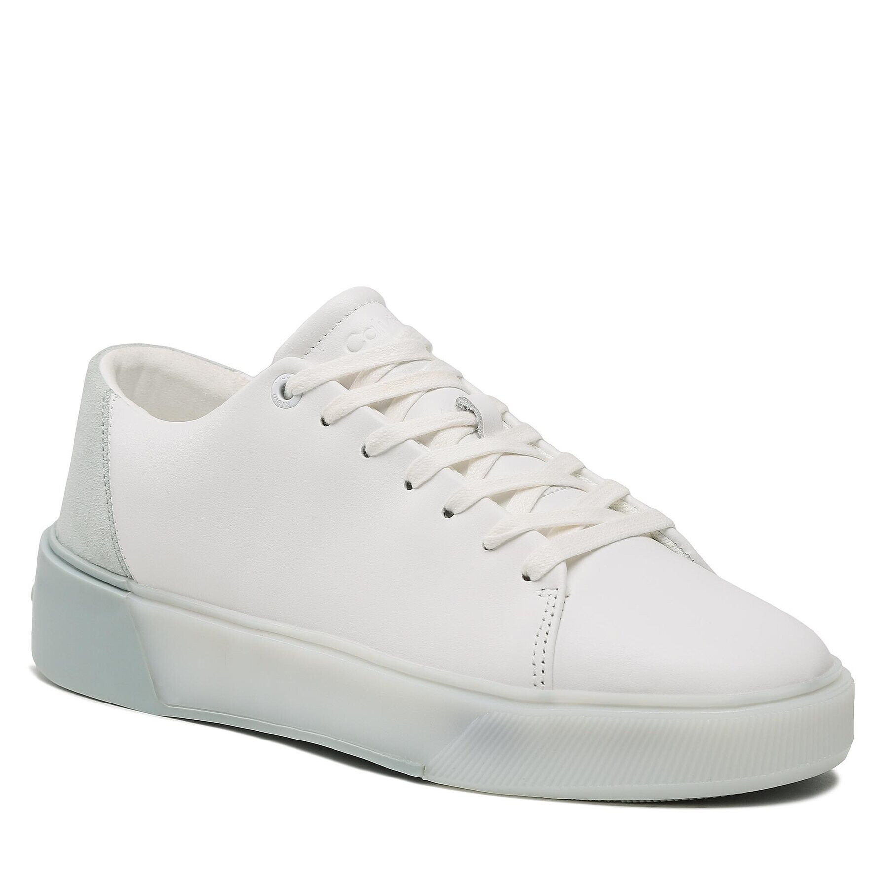 Calvin Klein Sneakersy Low Top Lace Up Transp HM0HM00928 Biela - Pepit.sk