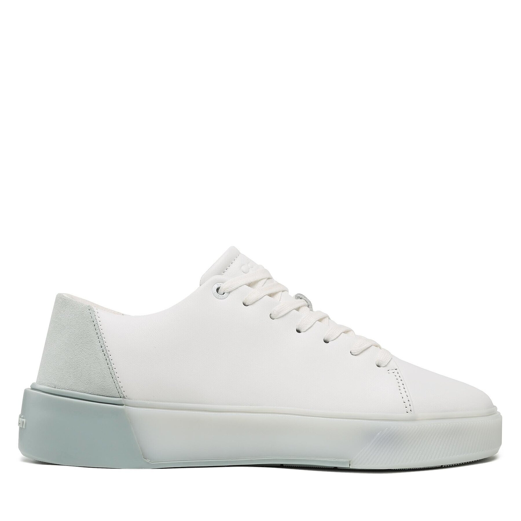 Calvin Klein Sneakersy Low Top Lace Up Transp HM0HM00928 Biela - Pepit.sk