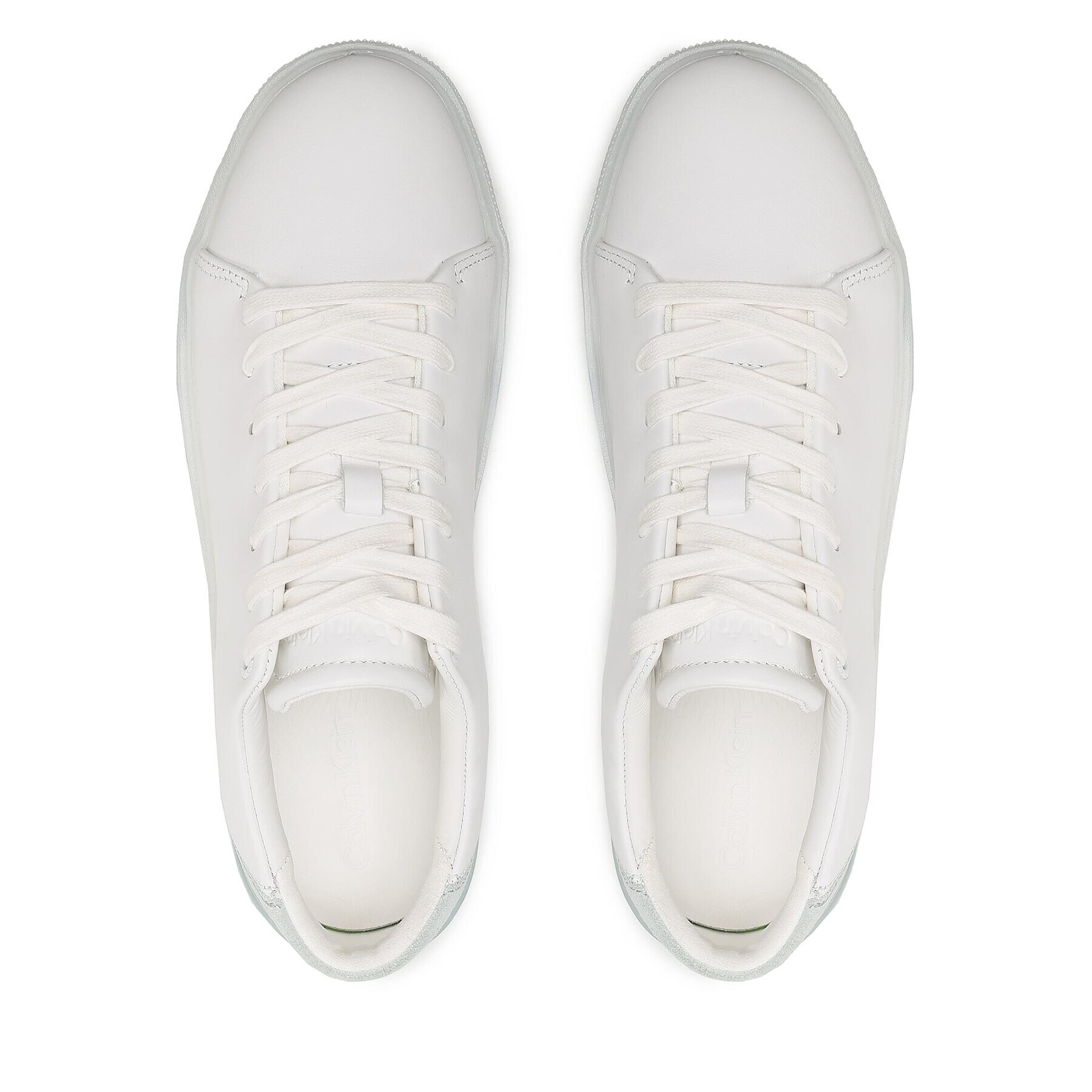 Calvin Klein Sneakersy Low Top Lace Up Transp HM0HM00928 Biela - Pepit.sk