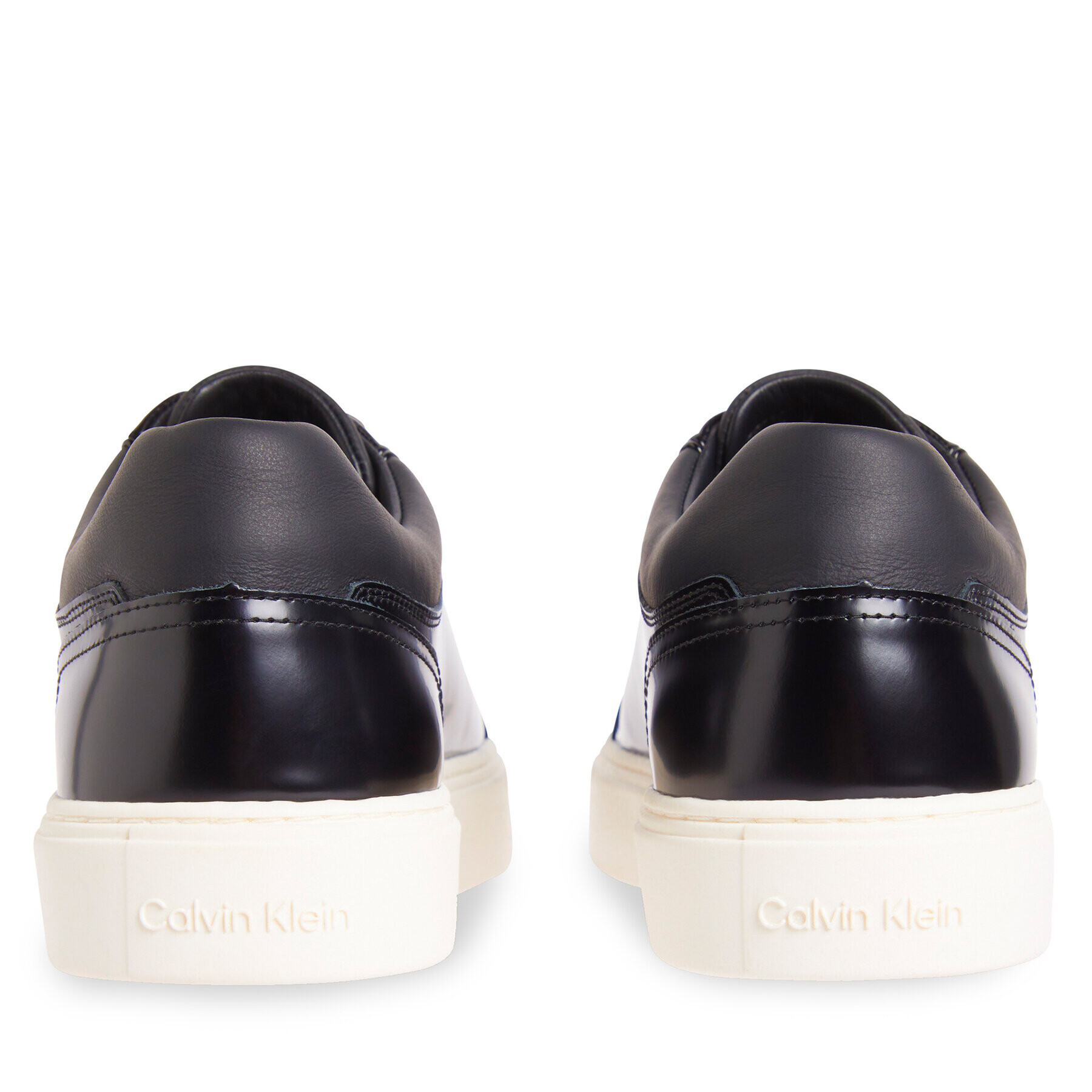 Calvin Klein Sneakersy Low Top Lace Up Tux HM0HM01162 Čierna - Pepit.sk