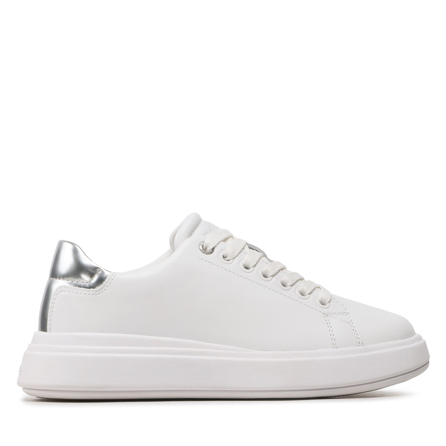 Calvin Klein Sneakersy Raised Cupsole Lace Up HW0HW01517 Biela - Pepit.sk