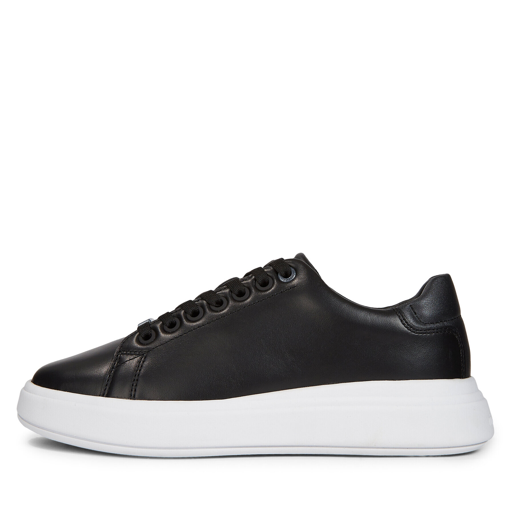 Calvin Klein Sneakersy Raised Cupsole Lace Up HW0HW01668 Čierna - Pepit.sk