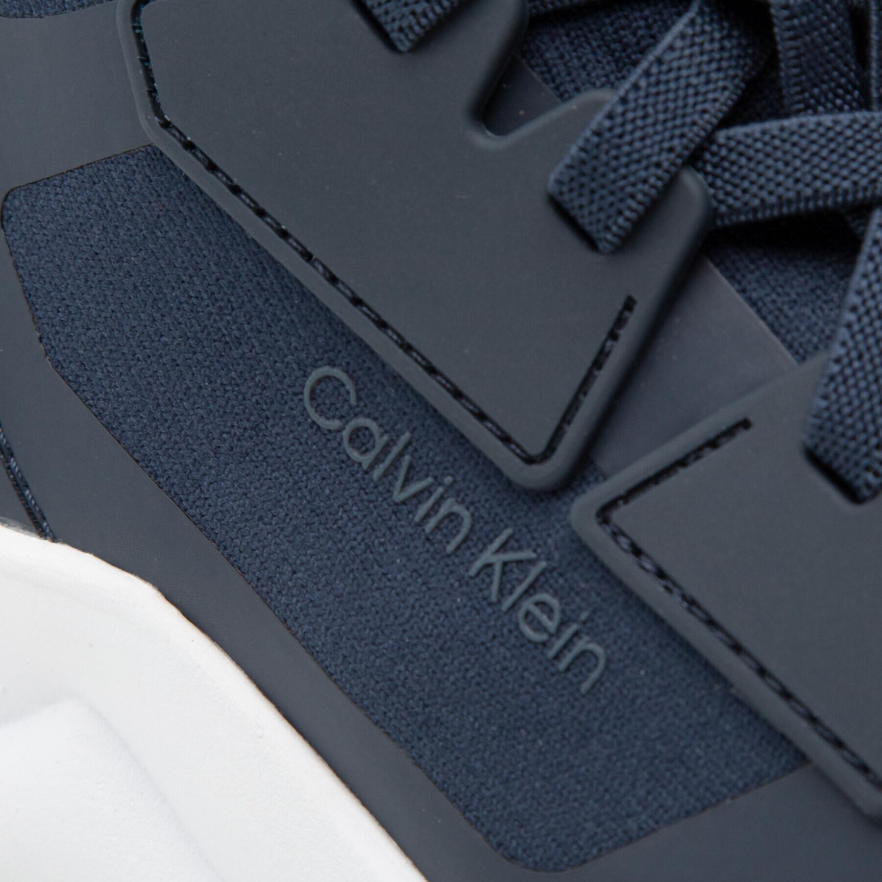 Calvin Klein Sneakersy Recycled High-Top Sock Trainers HM0HM00760 Tmavomodrá - Pepit.sk