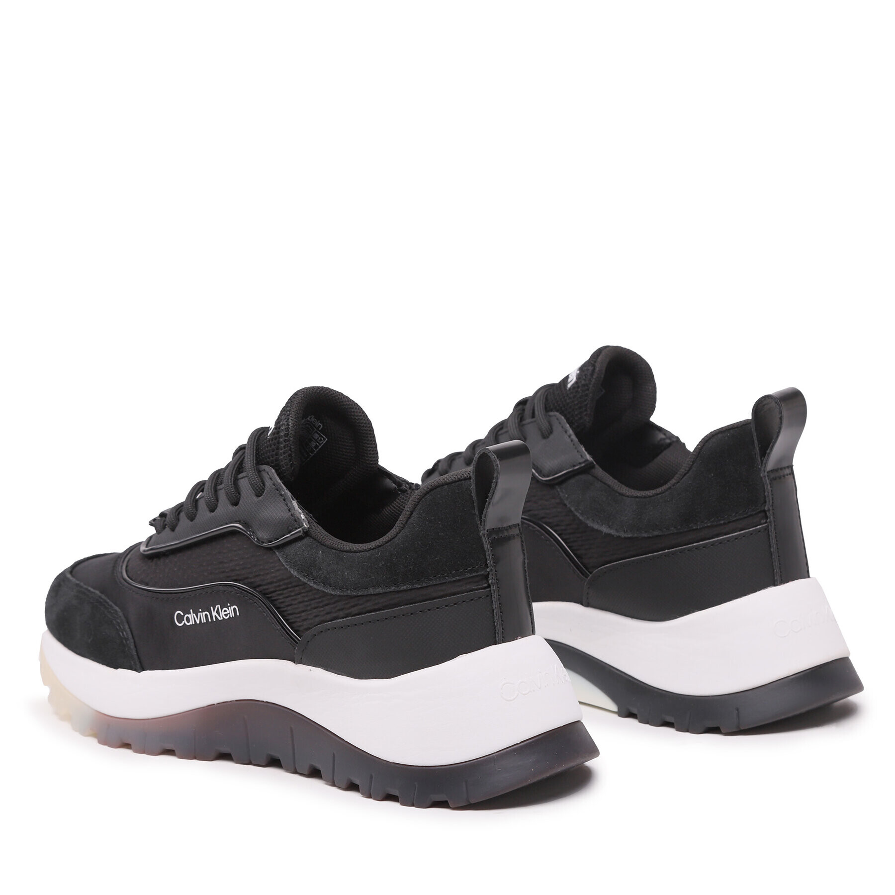 Calvin Klein Sneakersy Runner Lace Up HW0HW01447 Čierna - Pepit.sk