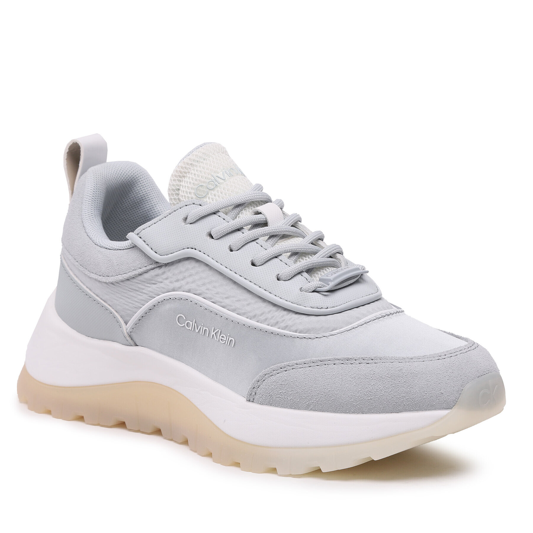 Calvin Klein Sneakersy Runner Lace Up HW0HW01447 Modrá - Pepit.sk