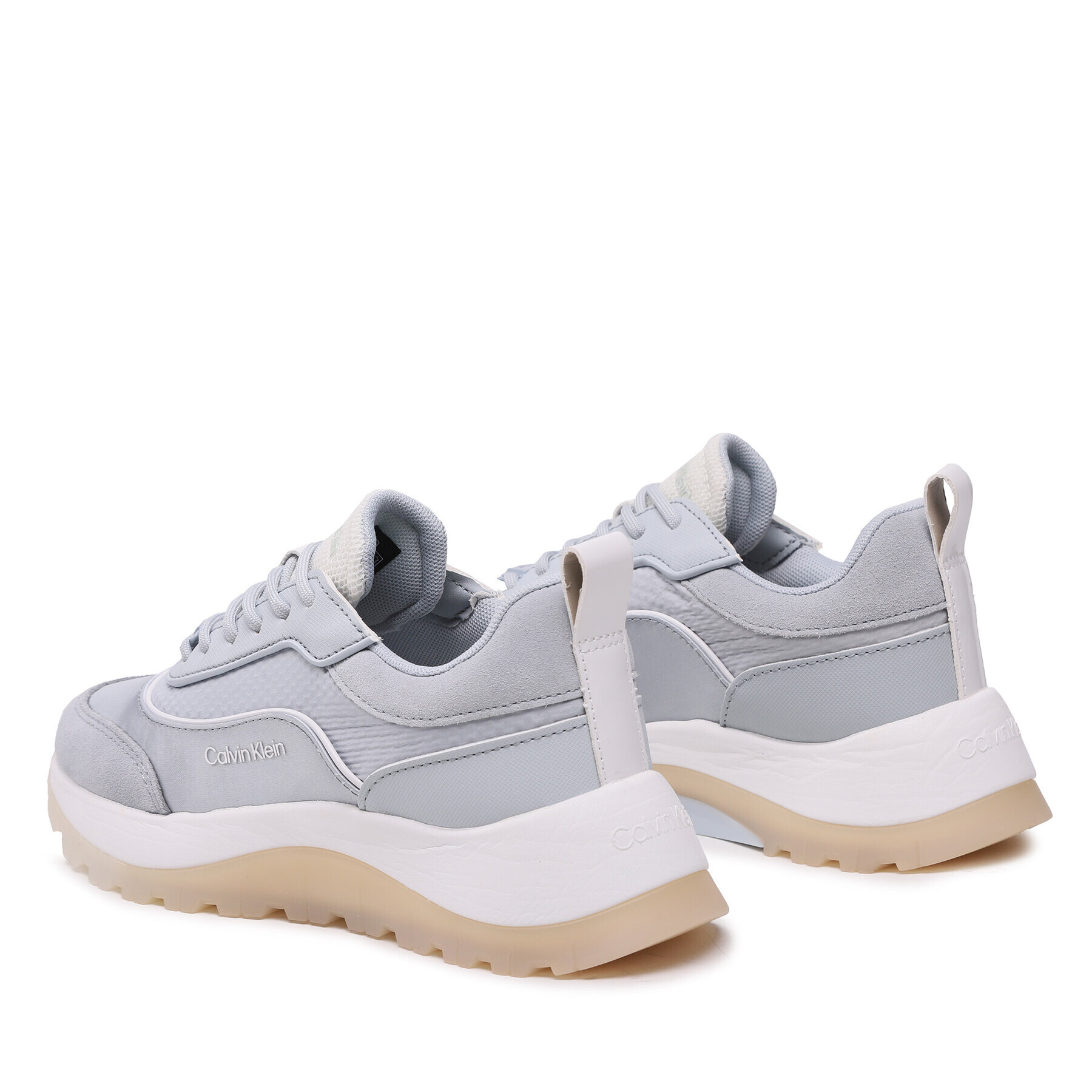 Calvin Klein Sneakersy Runner Lace Up HW0HW01447 Modrá - Pepit.sk