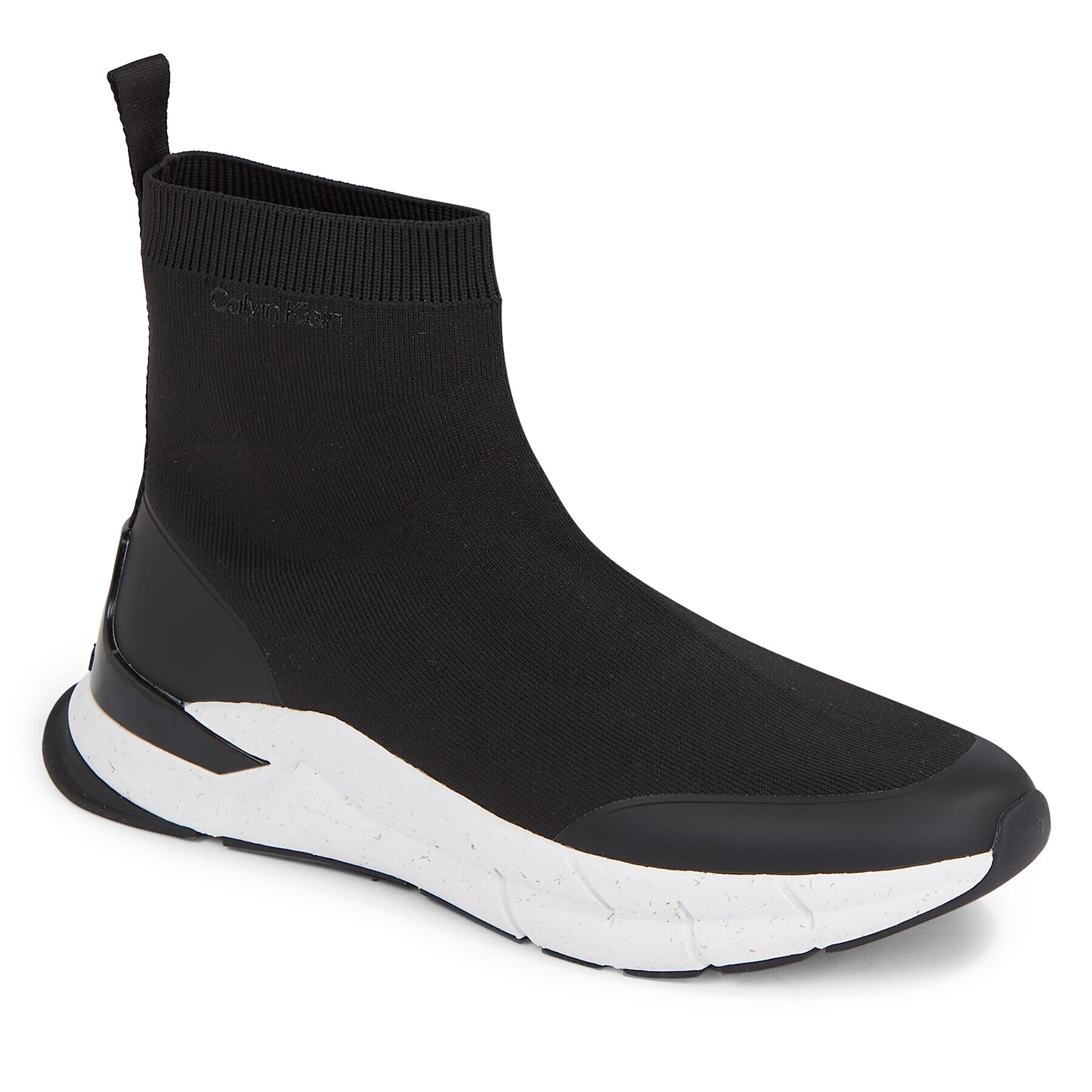 Calvin Klein Sneakersy Sockboot Runner HM0HM01241 Čierna - Pepit.sk