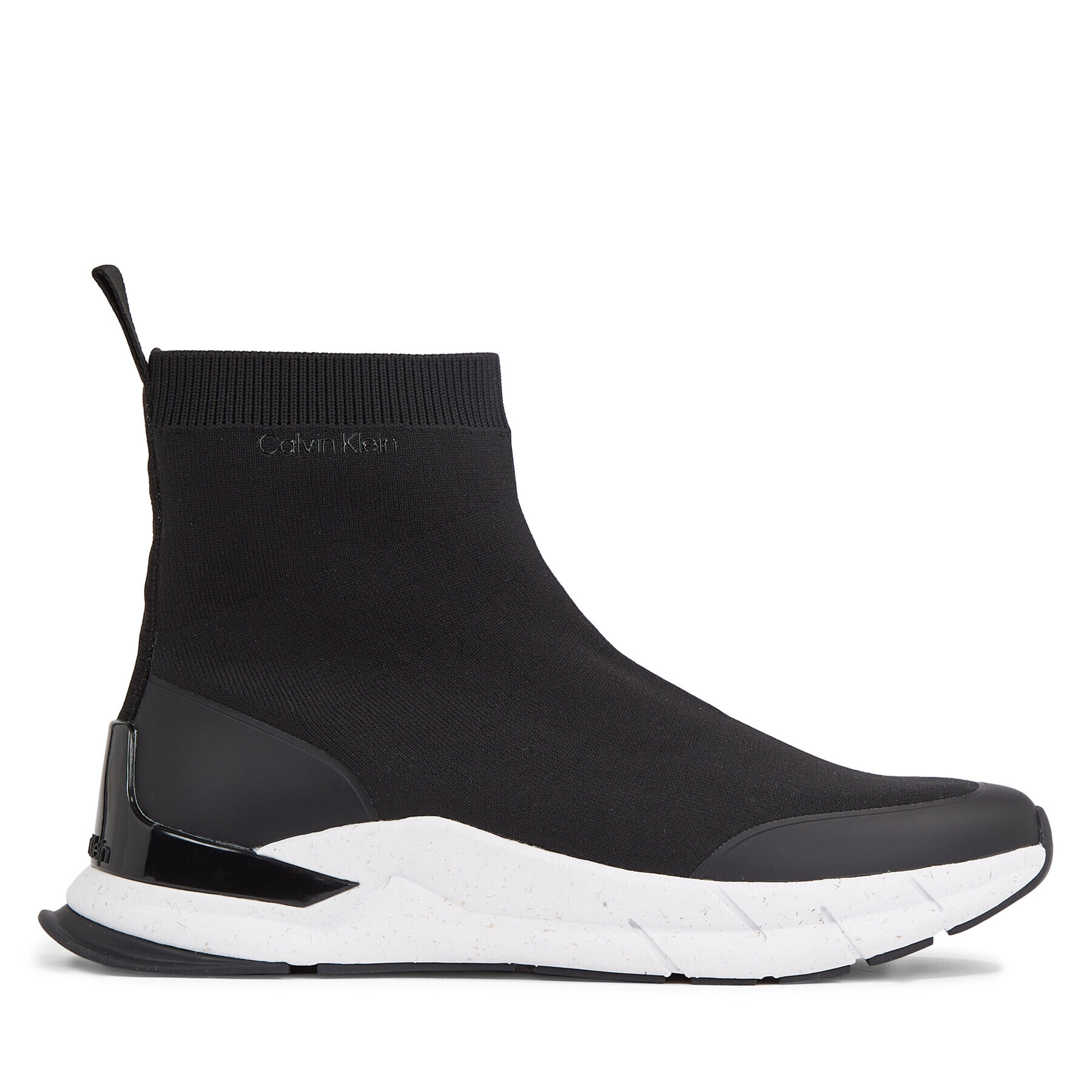 Calvin Klein Sneakersy Sockboot Runner HM0HM01241 Čierna - Pepit.sk