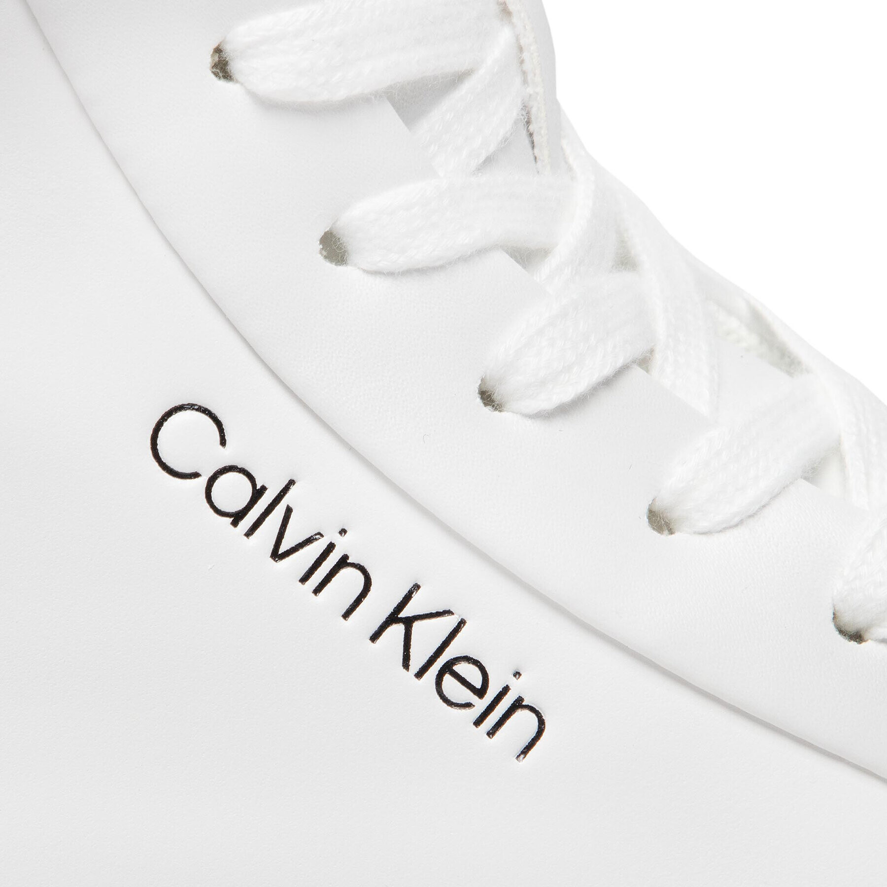 Calvin Klein Sneakersy Vulc High Top HW0HW00840 Biela - Pepit.sk