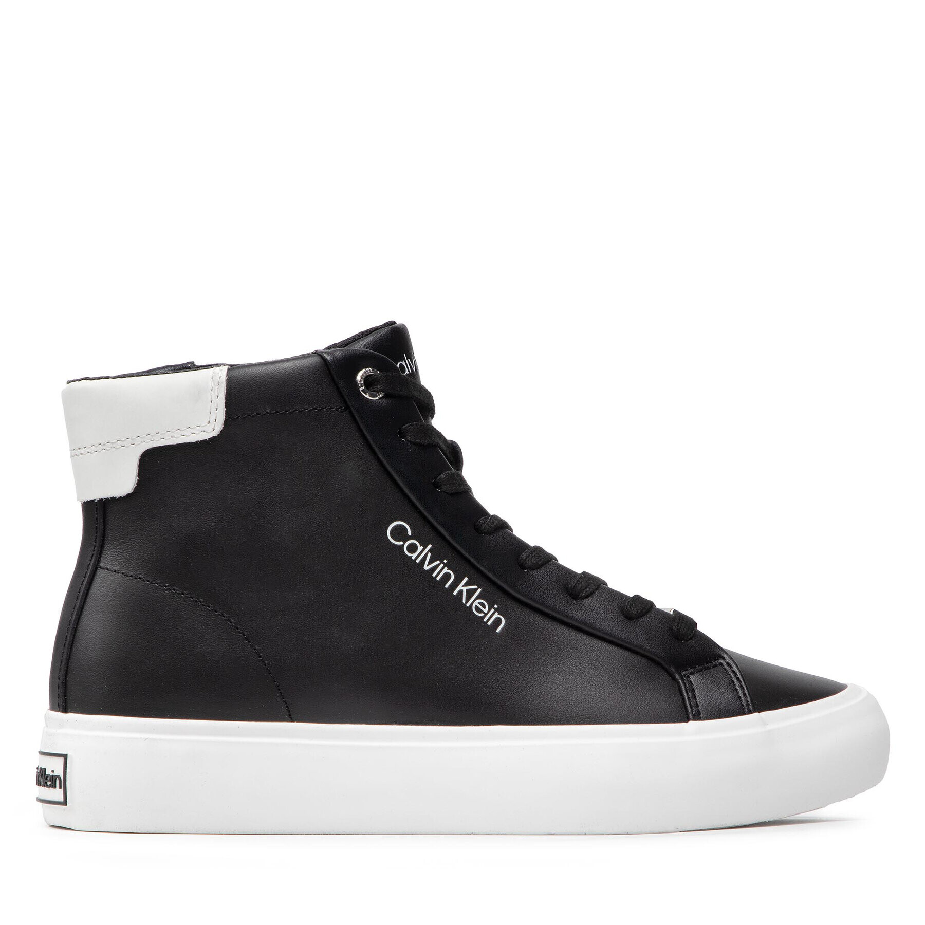 Calvin Klein Sneakersy Vulc High Top HW0HW00840 Čierna - Pepit.sk