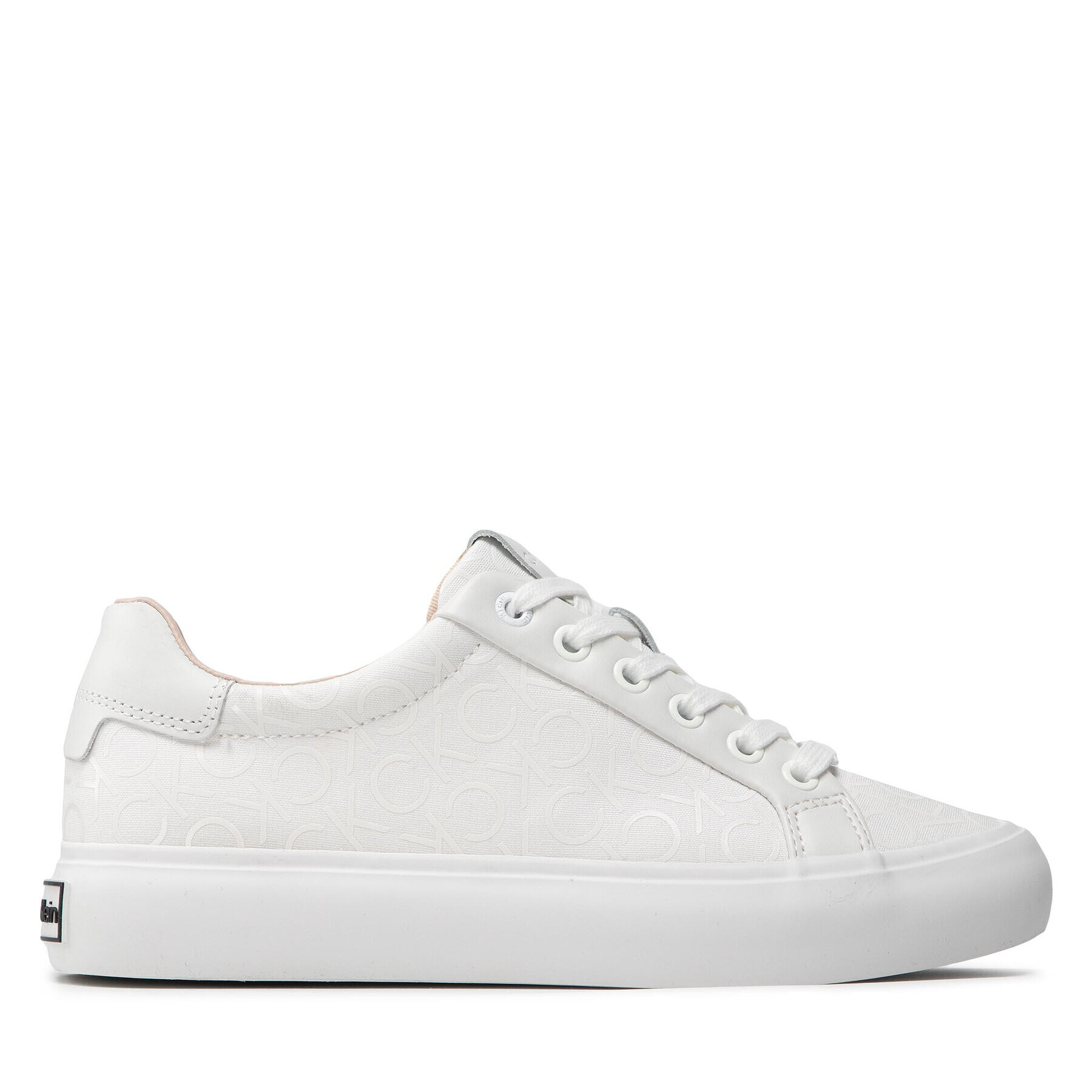 Calvin Klein Sneakersy Vulc Lace Up HW0HW00797 Biela - Pepit.sk