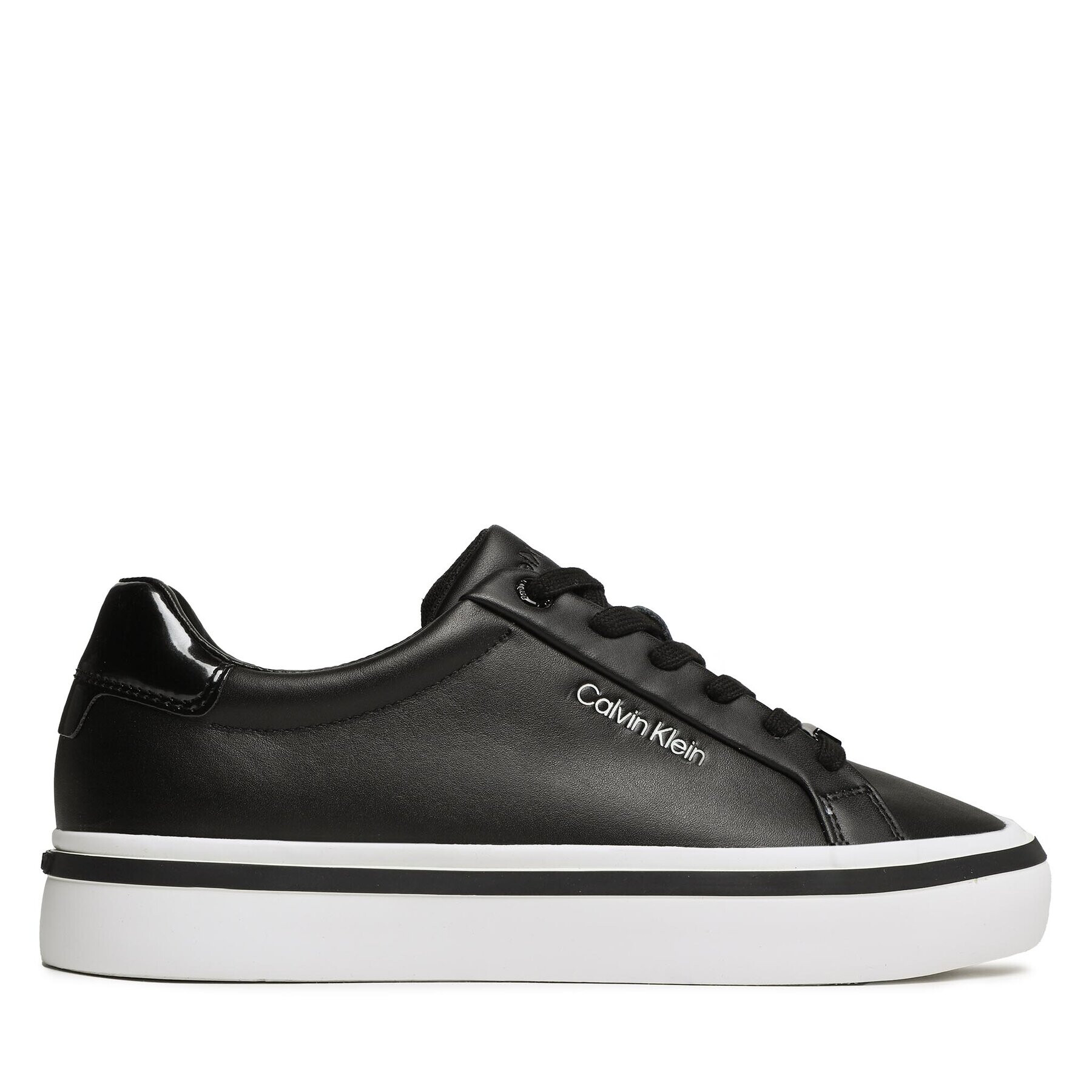 Calvin Klein Sneakersy Vulc Lace Up HW0HW01591 Čierna - Pepit.sk