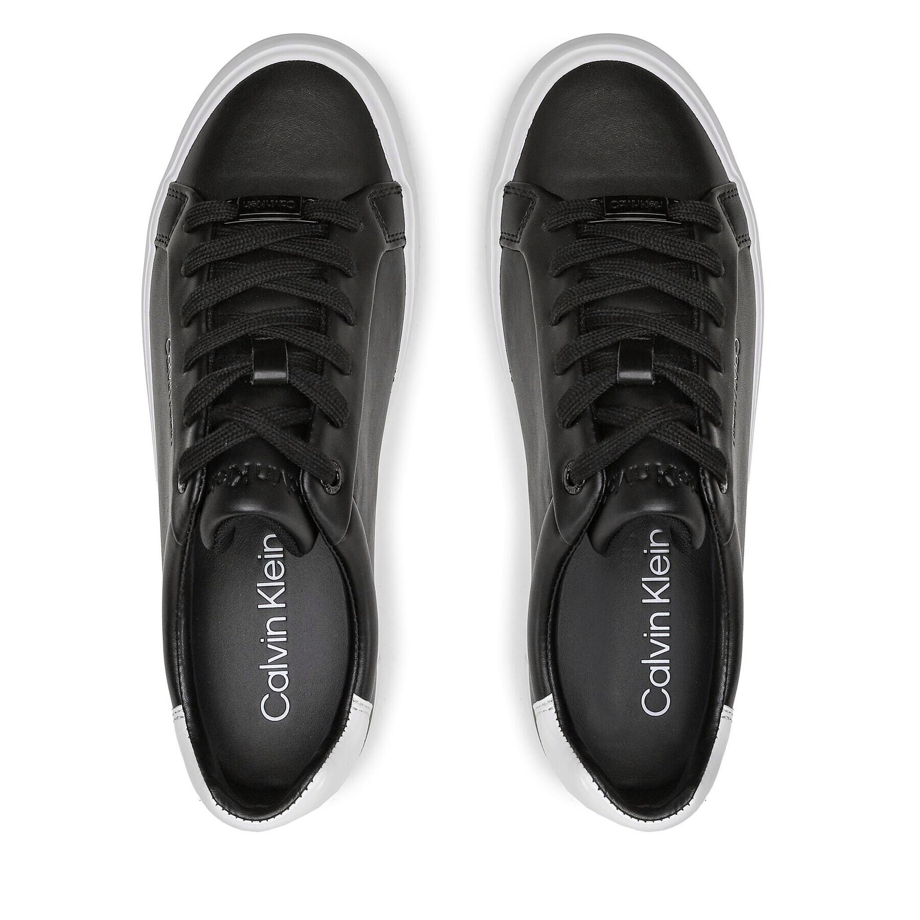 Calvin Klein Sneakersy Vulc Lace Up HW0HW01681 Čierna - Pepit.sk