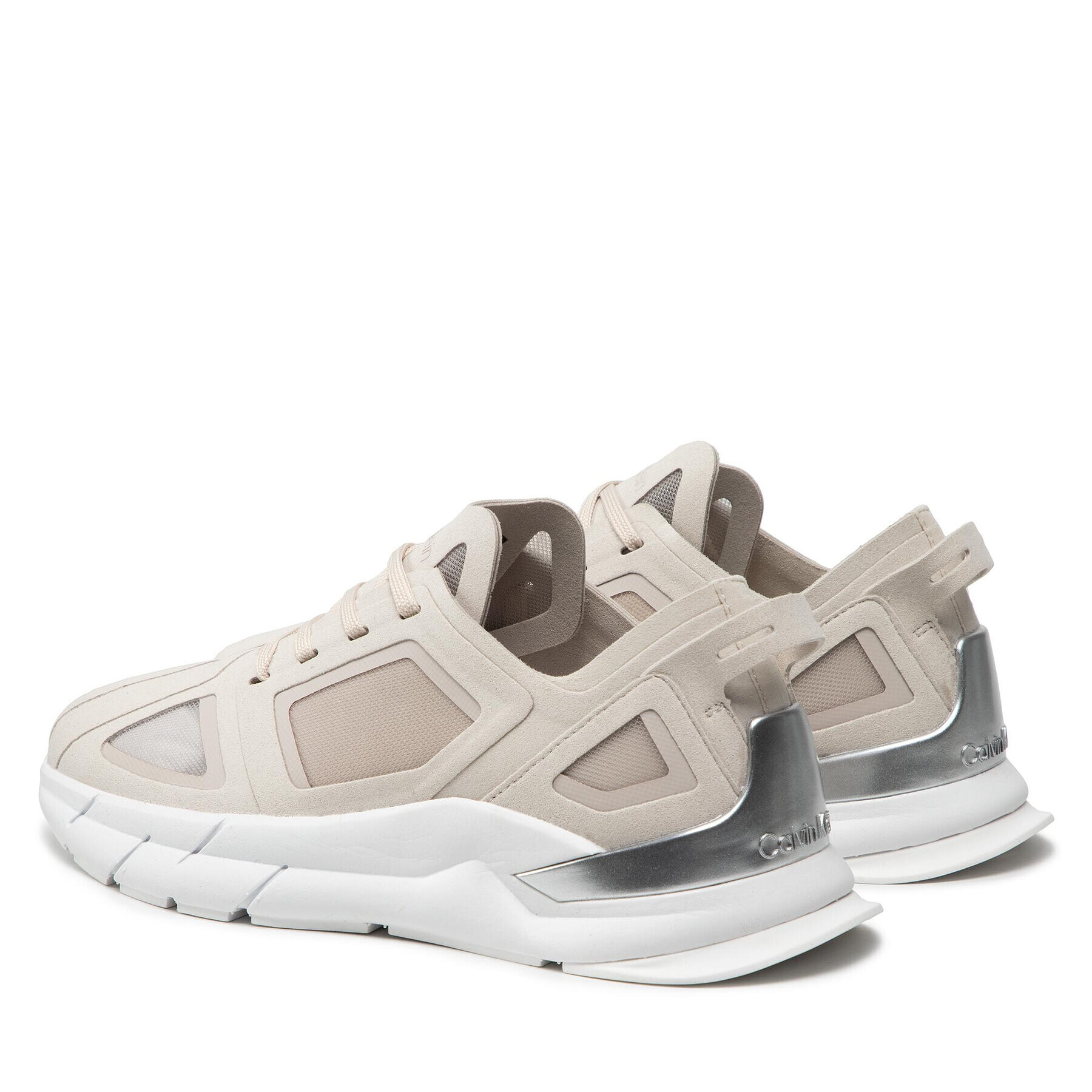 Calvin Klein Sneakersy Wave Sole Runner HW0HW00676 Sivá - Pepit.sk