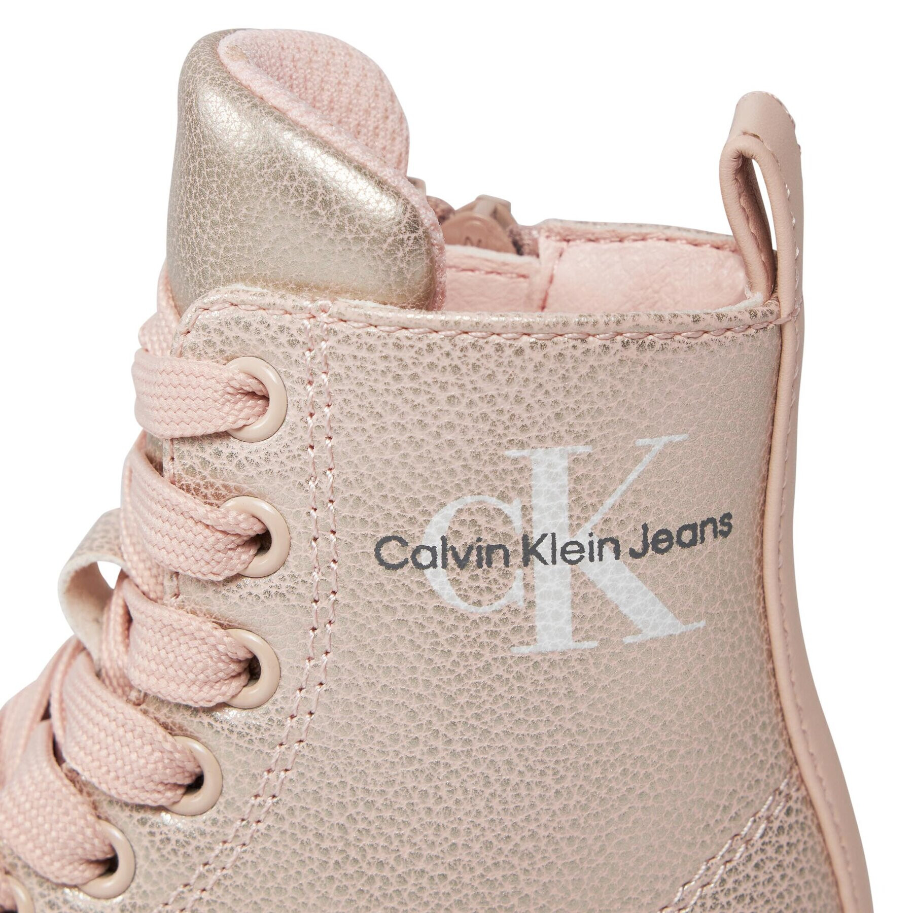 Calvin Klein Šnurovacia obuv V1A5-80681-0376 Ružová - Pepit.sk